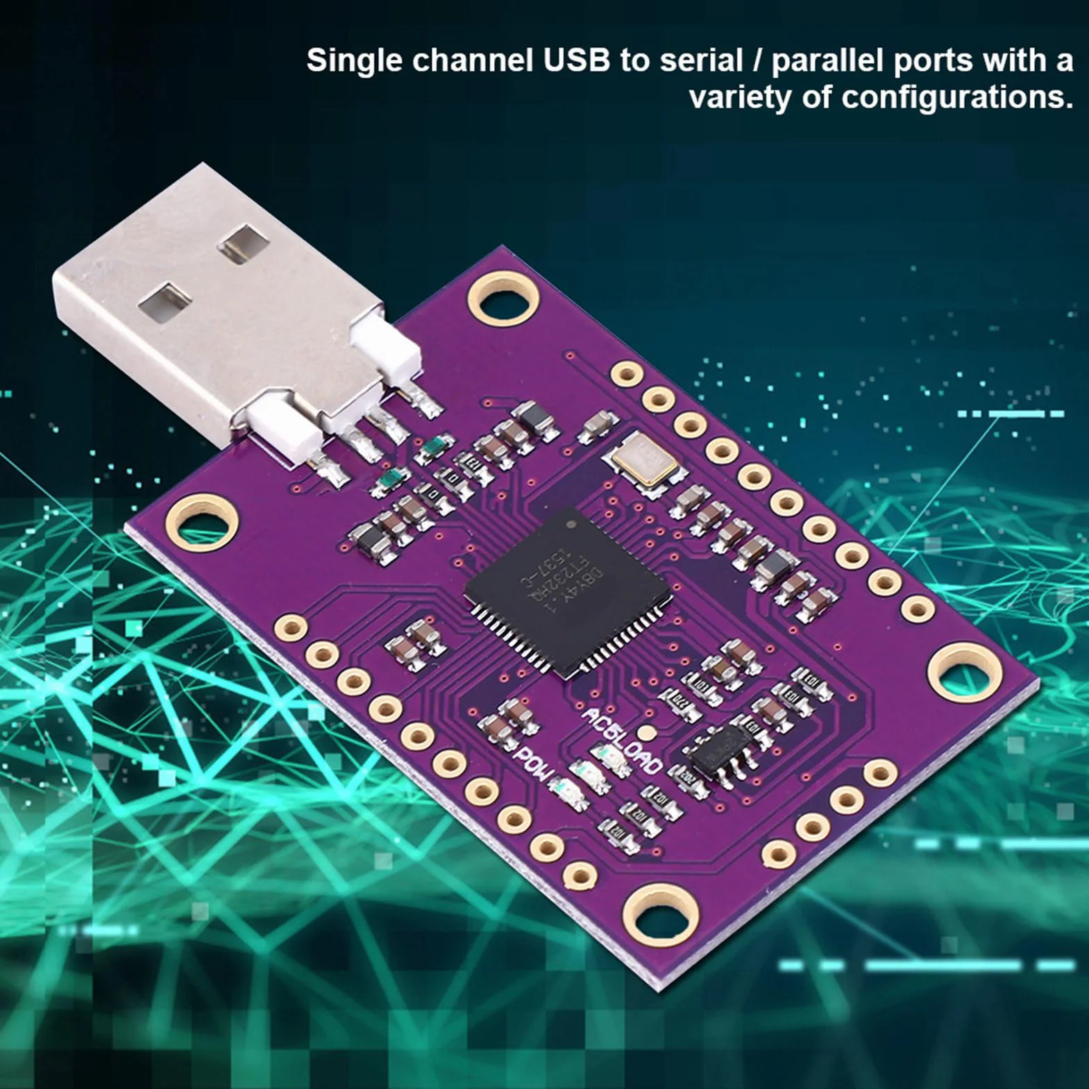 Cjmcu Ft232H Szybki Wielofunkcyjny Moduł Usb Do Jtag Uart Fifo Spi I2C Moduł Do Debugowania I Programowania,Moduł