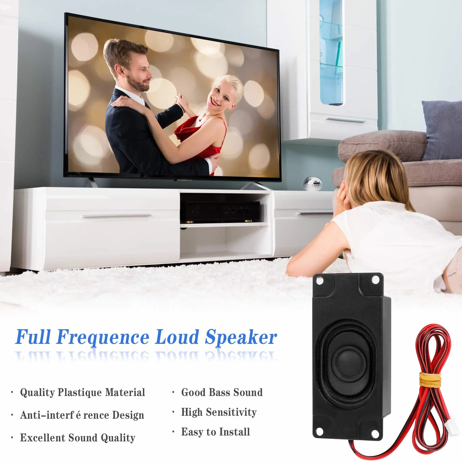 Głośnik 4 szt. 3 W 8 omów mini głośnik 8 omów 3 w głośnik Micro Linksys HDMI głośnik do małych projektów elektronicznych maszyn reklamowych monitory telewizorów LCD czarny