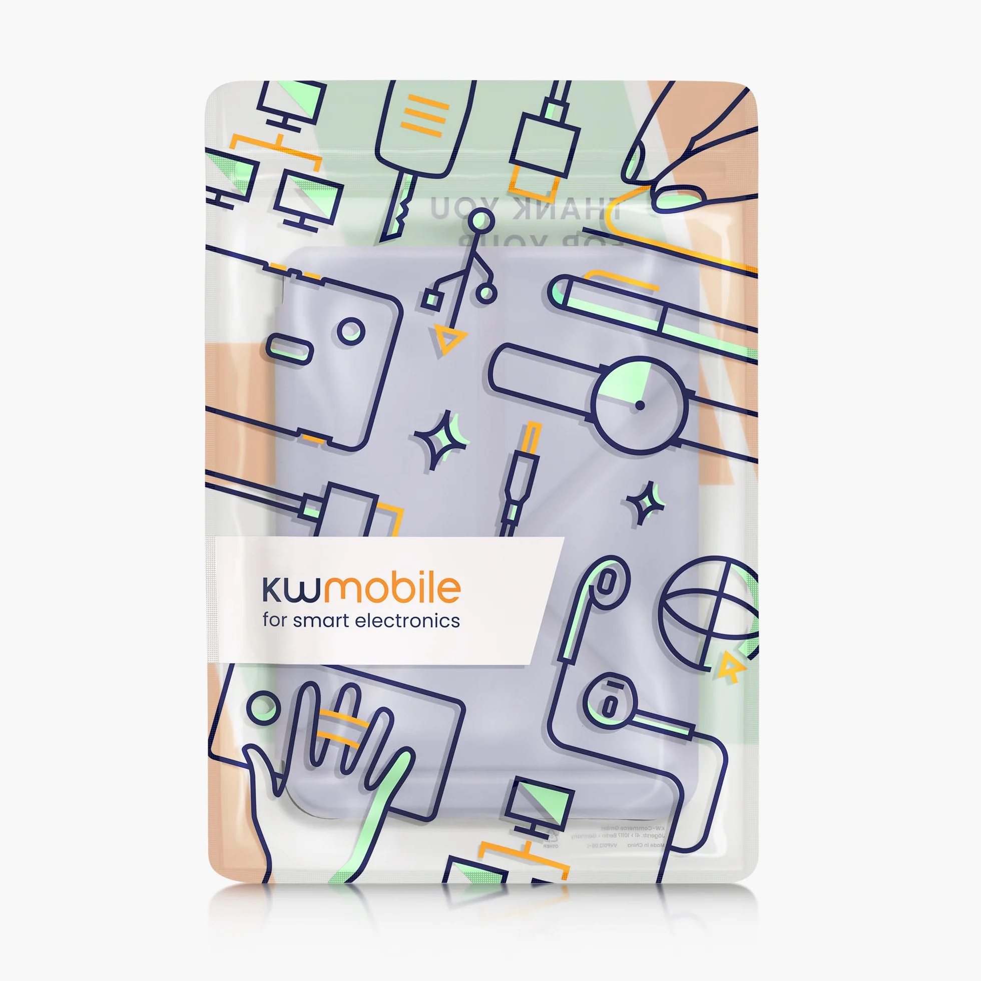 kwmobile Etui kompatybilne z Pocketbook Era/Era Color Stand Case - Etui z klapką Origami z magnetycznym zamknięciem - Fioletowy