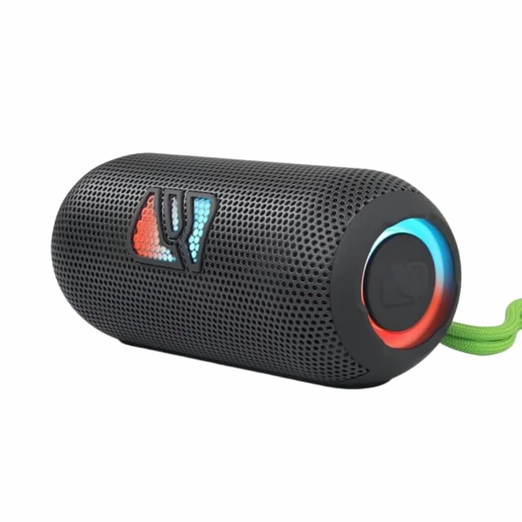 Muse M790BT Przenośny głośnik Bluetooth odporny na zachlapanie z wbudowanym światłem. 60 W mocy zestawu głośnomówiącego. Możliwość pary Stereo. Koncektor ładowania USB-C. Bateria 2700 mAh