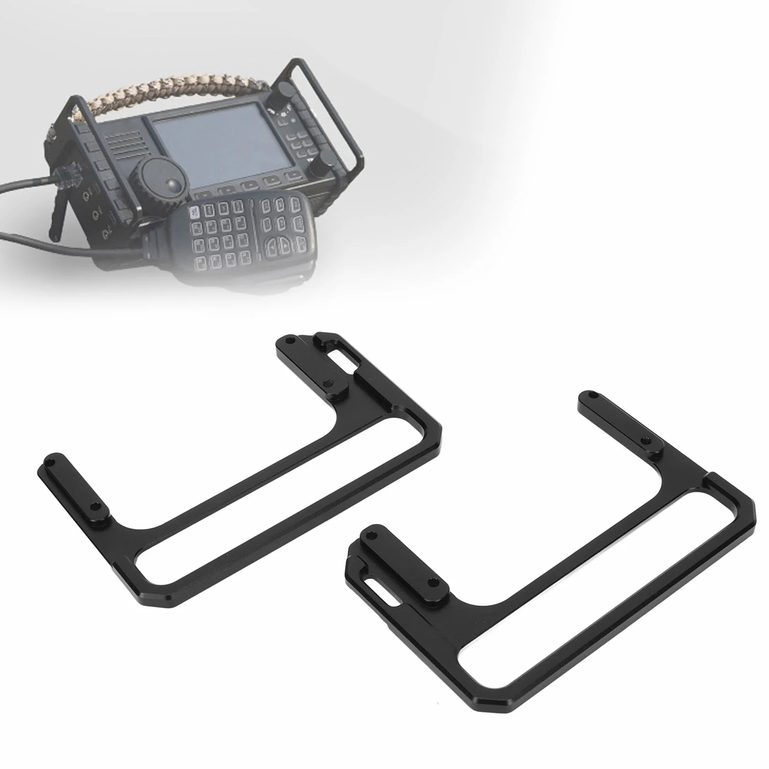 Generic Osłona Radiowa XIEGU X6100 Trwały Stojak Ochronny ze Stopu Aluminium CNC Zapewniający łatwą mobilność i kompleksową ochronę Podczas Pieszych Wędrówek i Użytku na Zewnątrz