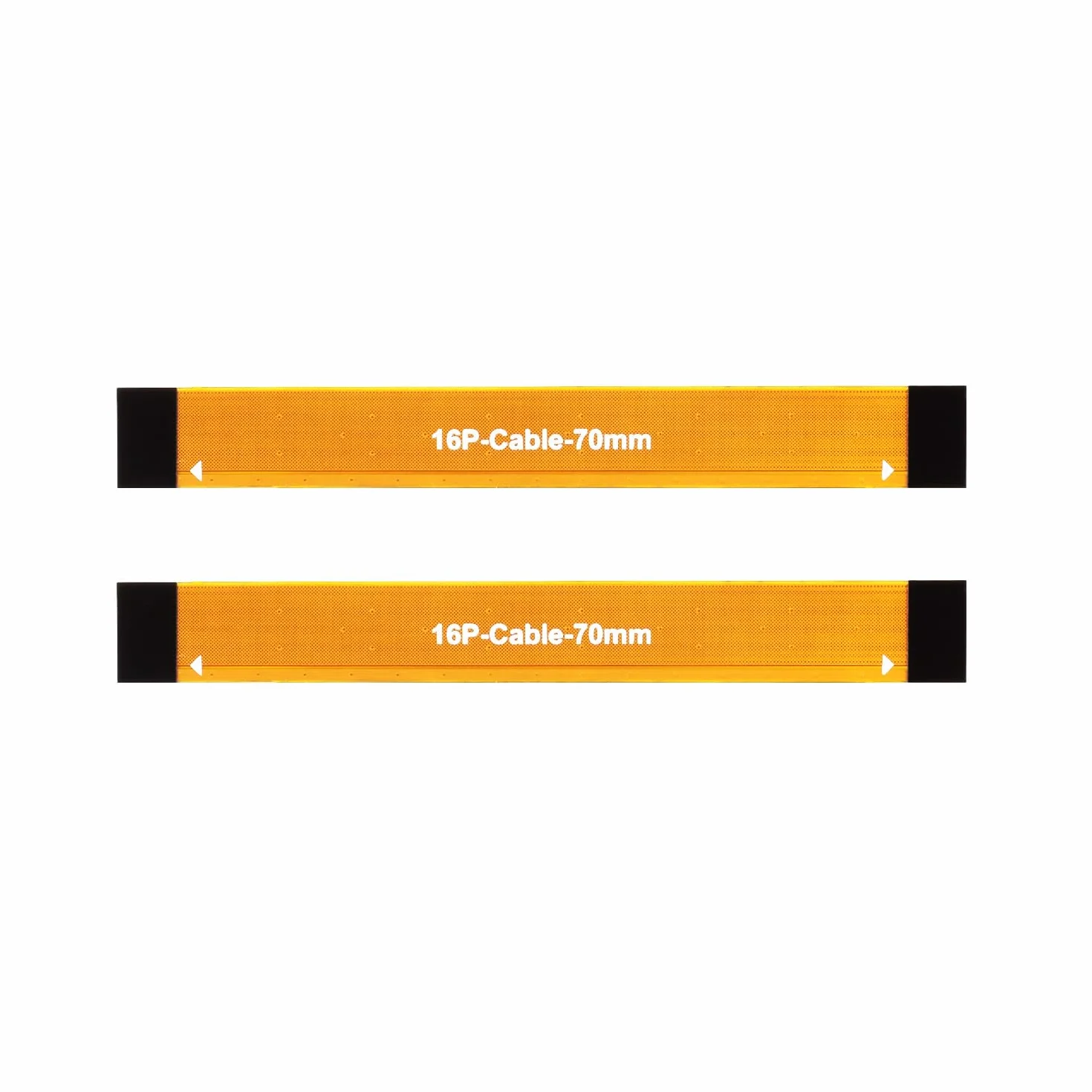 Waveshare PCIe Flexible Cable 70mm(2PCS) For Raspberry Pi 5, Suitable for Various Raspberry Pi 5 PCIe HATs