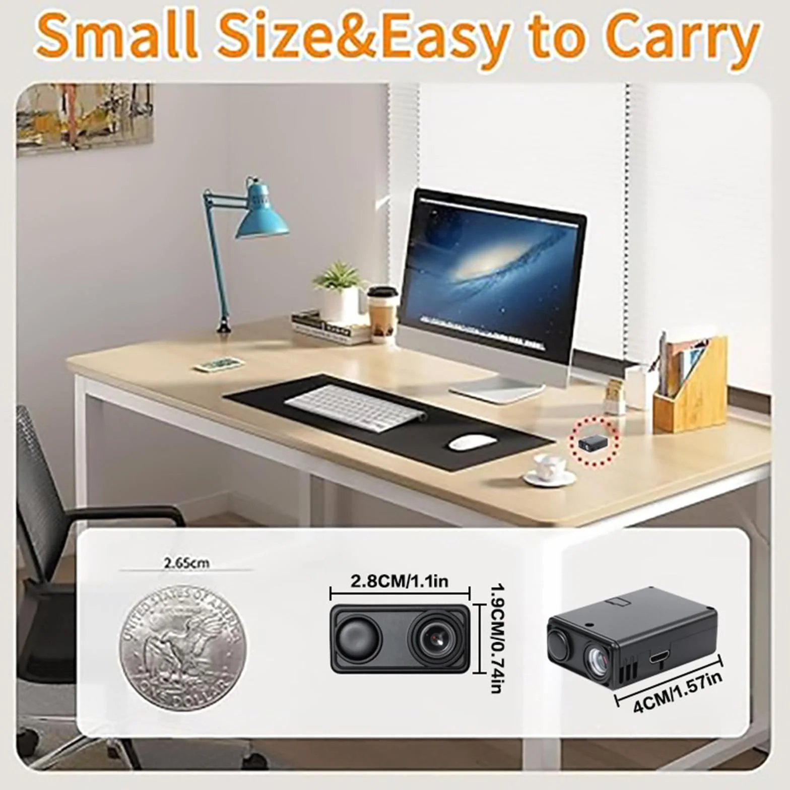 Mała kamera wideo 4K WiFi z wykrywaniem ruchu, mini kamera monitorująca, zdalne sterowanie aplikacją do nadzoru wewnętrznego