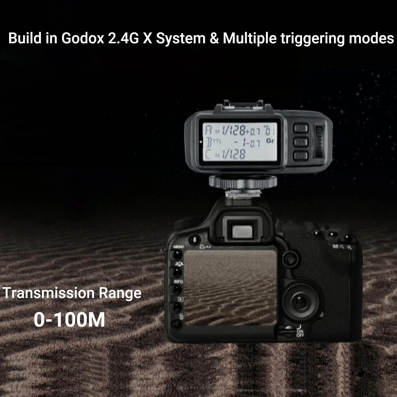Godox X1R-N TTL 2.4G bezprzewodowy odbiornik wyzwalający lampę błyskową do aparatów serii Nikon (X1R-N)