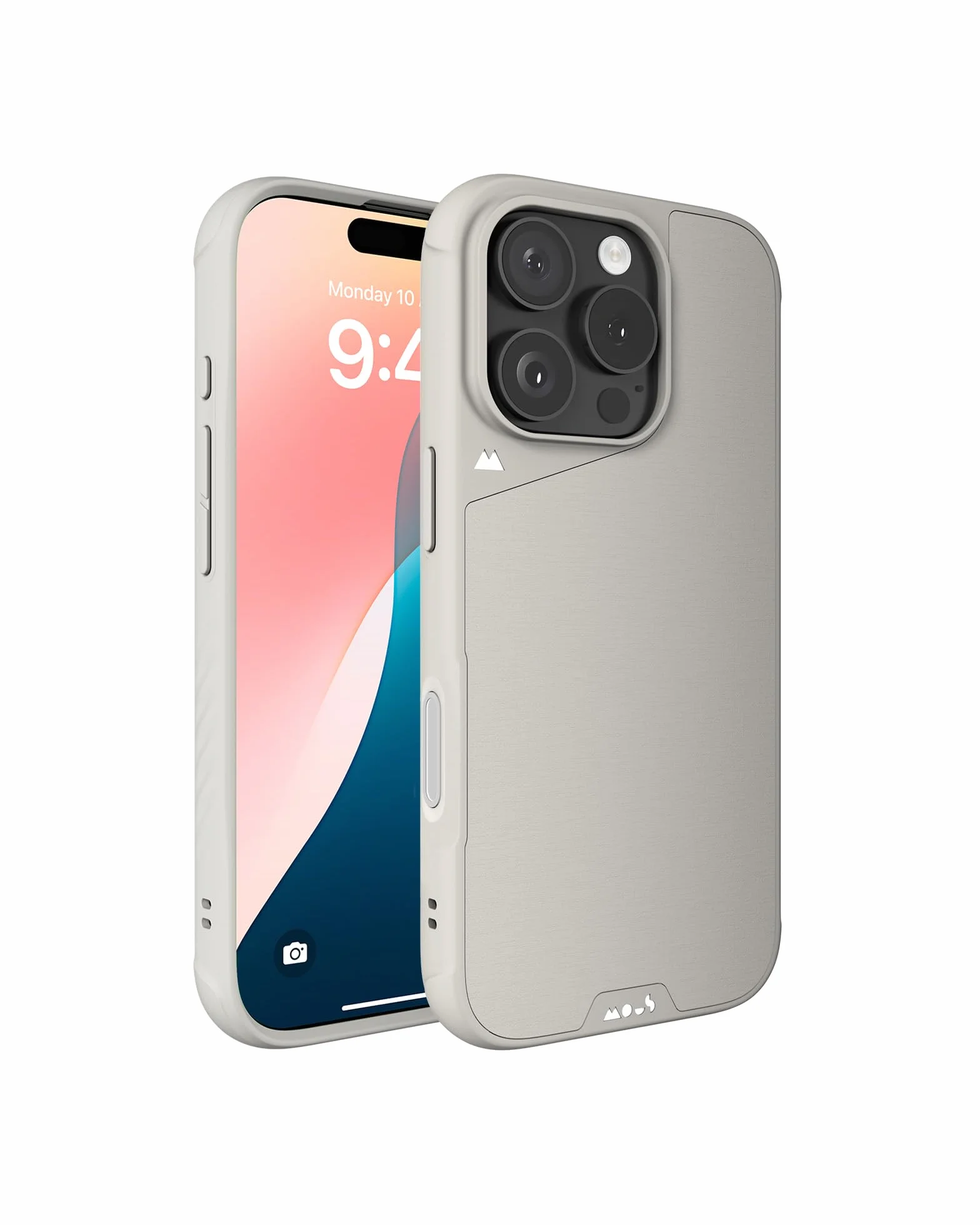 Mous Etui MagSafe do iPhone'a 16 Pro Max, kompatybilne ze sterowaniem kamerą, nieograniczony piasek