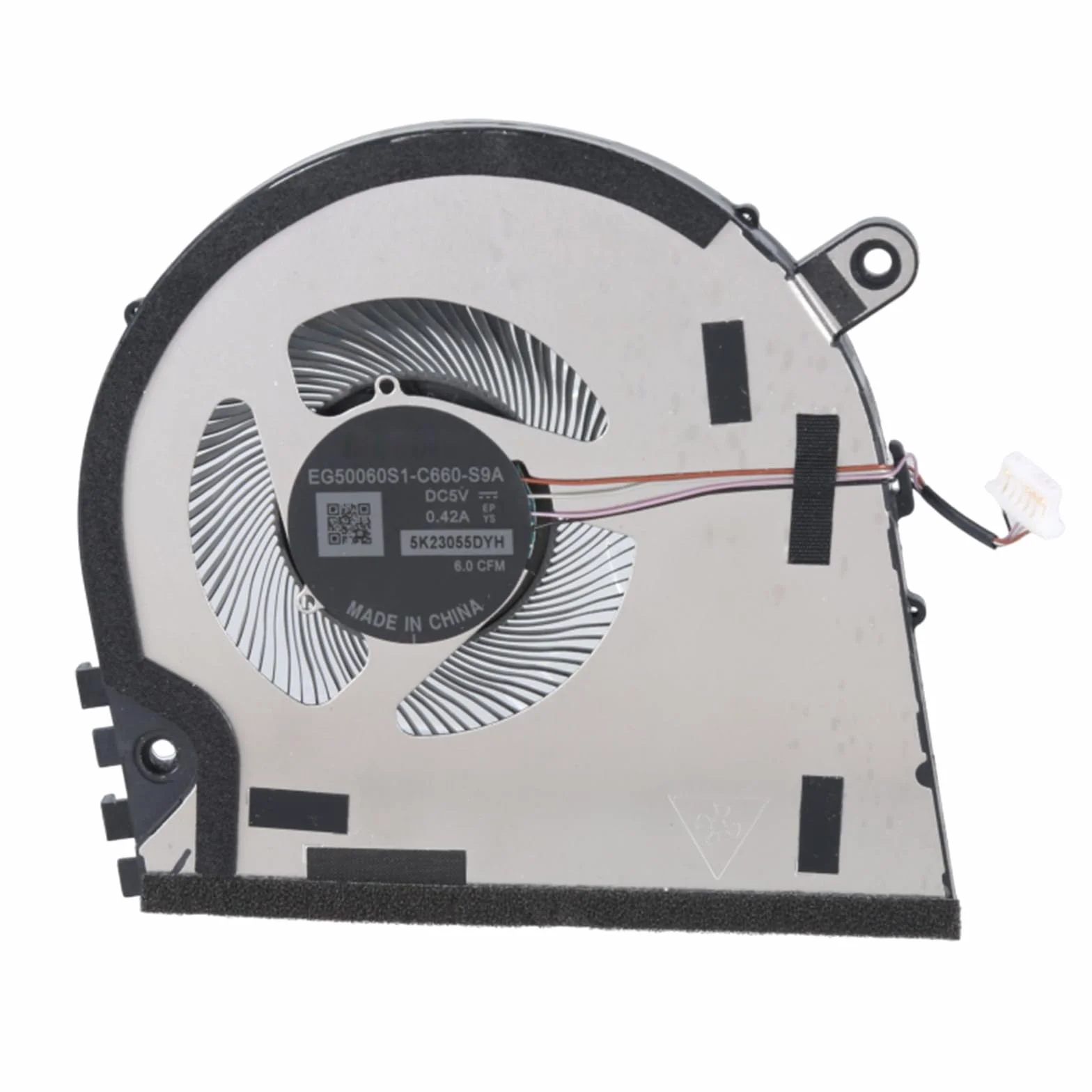 Wentylator procesora DC5V 0,45 A 4-pinowy 4-przewodowy laptop wentylator chłodzący procesora do 7440 7640 2023 13. notebooka grzejniki chłodziarki do laptopa