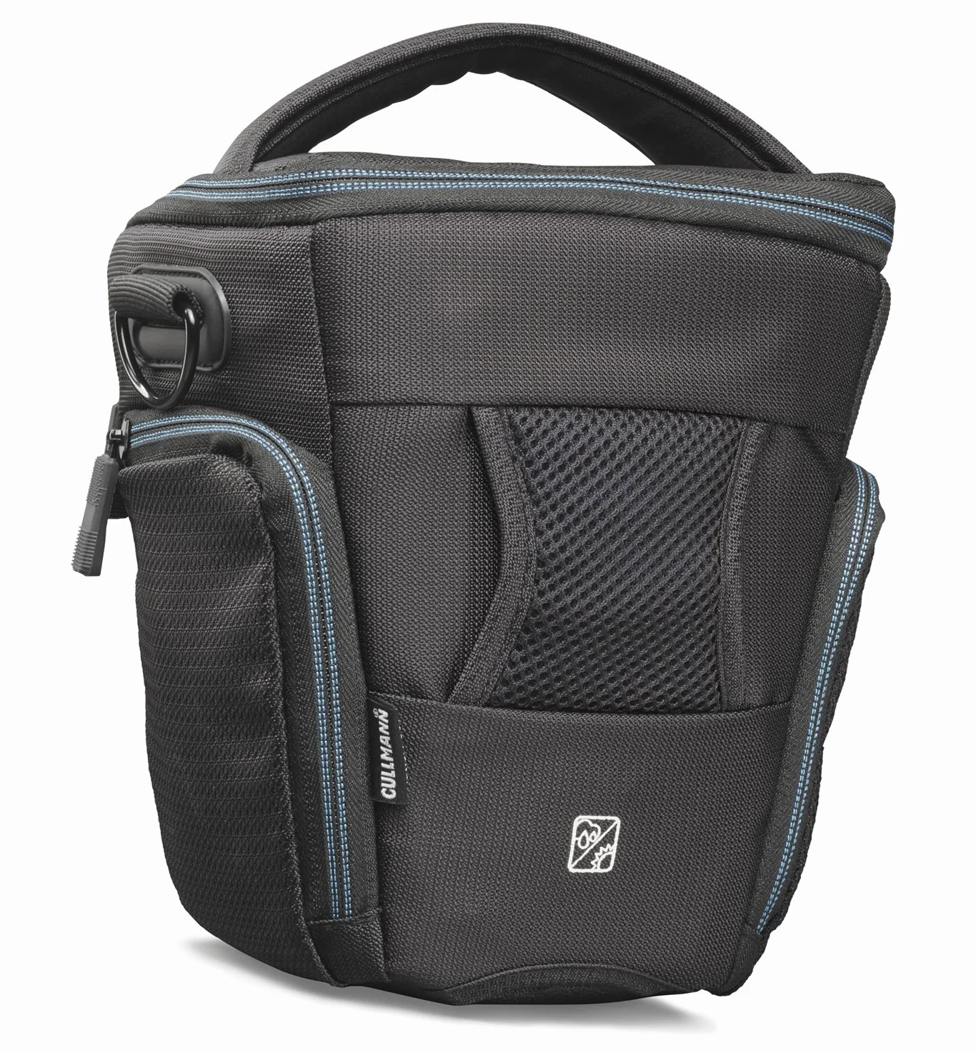 Cullmann - 97315 - Sydney Pro Action 150 - Torba na aparat Toploader do sprzętu CSC lub DSRL - Wymiary wewnętrzne w mm (szer. x wys. x gł.): 130-95 x 150 x 105