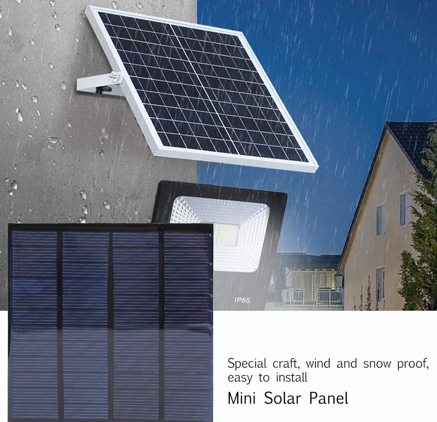 Moduł panelu słonecznego, ładowarka solarna 12 V 3 W, mini przenośna ładowarka do paneli słonecznych, panel słoneczny, moduł płyty epoksydowej z kablem 1 m