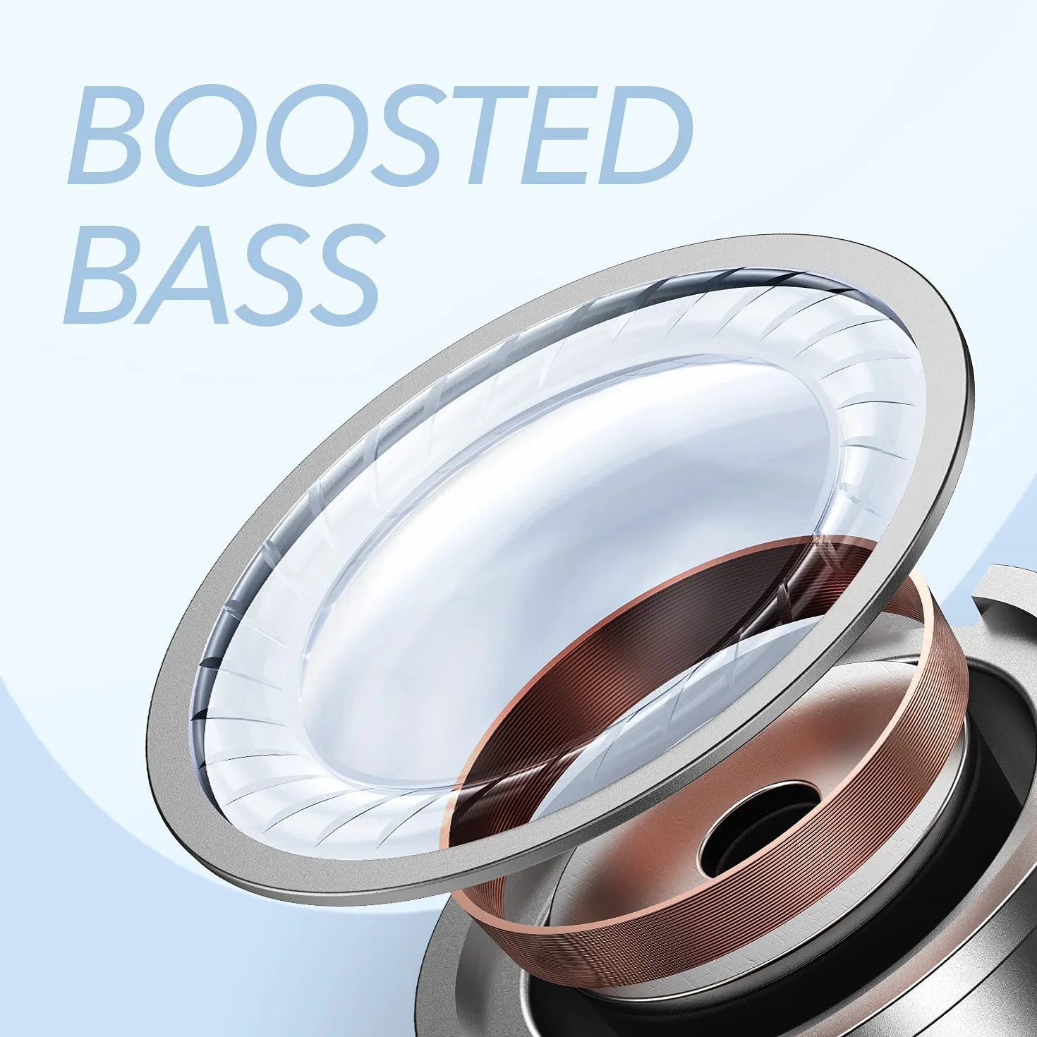 soundcore by Anker P2 Mini prawdziwie bezprzewodowe słuchawki douszne(odnowiona), przetworniki 10 mm, duże basy, niestandardowy korektor, Bluetooth 5.3, 32-godzinny czas odtwarzania, USB-C