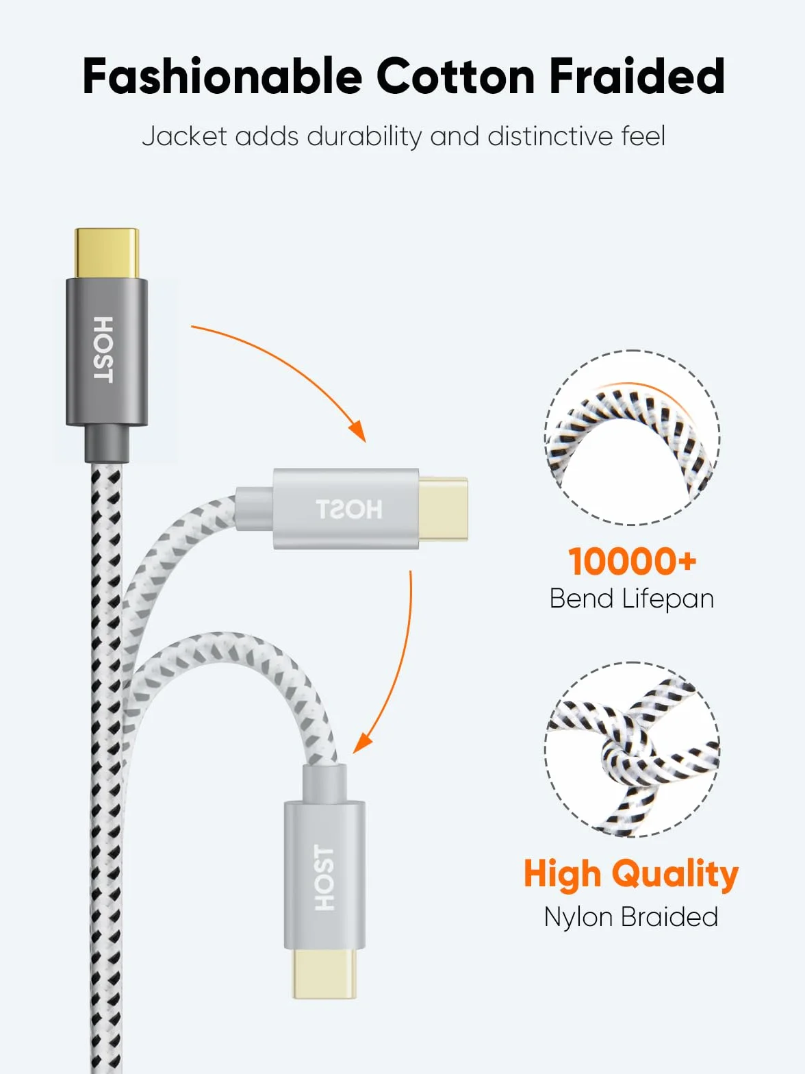 CableCreation Kabel USB C na Micro USB 2.0, 20 cm, OTG typu C na Micro B, Hi-Speed 480 Mbit/s, kabel do transmisji danych kompatybilny z MacBook (Pro), Galaxy S20+, S8, S9, S10, Pixel 3XL, 2XL itd