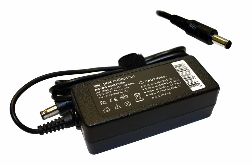 Power4Laptops Zasilacz Sieciowy Ladowarka do Laptopa Zasilanie kompatybilny z Samsung NP-N220 Plus