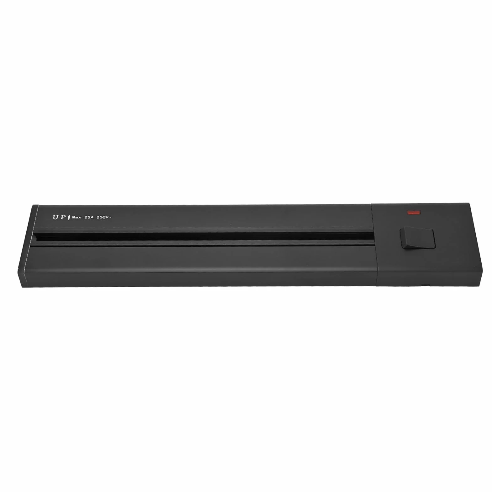 Generic Przedłużacz Elektryczny Listwa Zasilająca 250 V 25 A z estetyką Sieci Bezprzewodowej do Nowoczesnego Wystroju Kuchnia Biuro 60 Cm Stop Aluminium