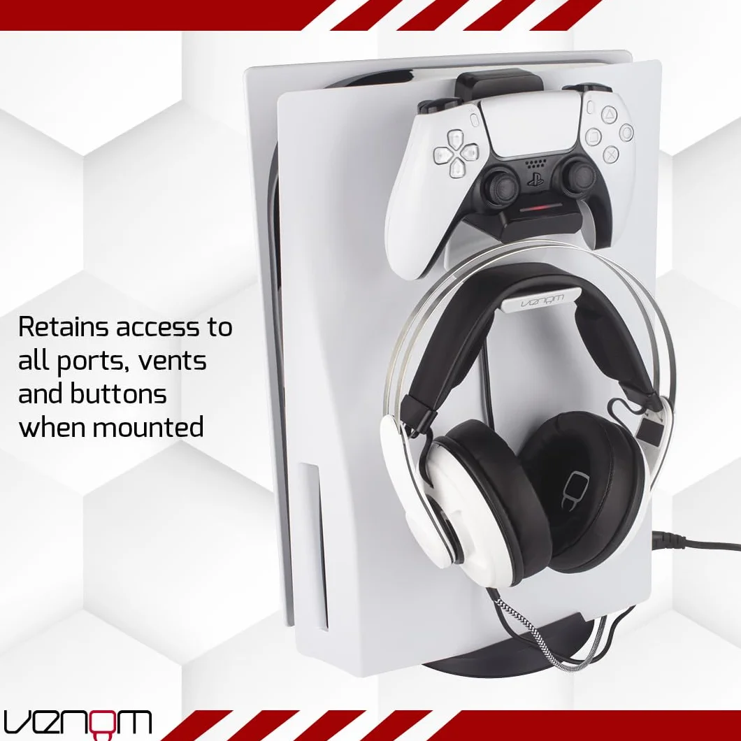 Venom PS5 Stealth Charging Dock and Headset Mount (PS5)