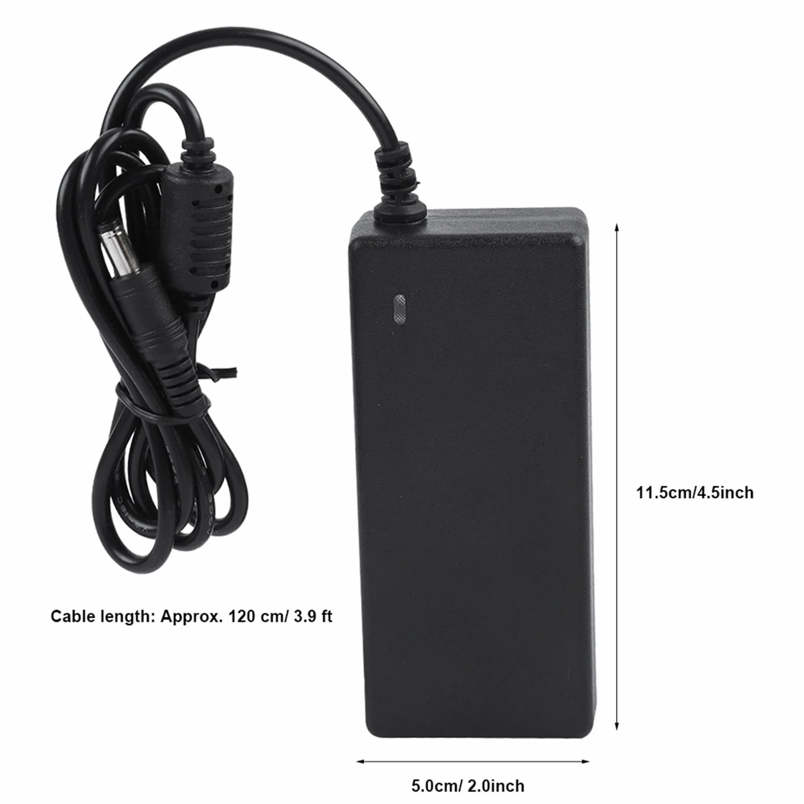 24 V 4A Adapter Konwertera Zasilacza 96W, Adapter Zasilający AC DC ze Wskaźnikiem LED dla Pasków światła Wyświetlacza, Prądem, Napięciem, funkcją Zwarcia