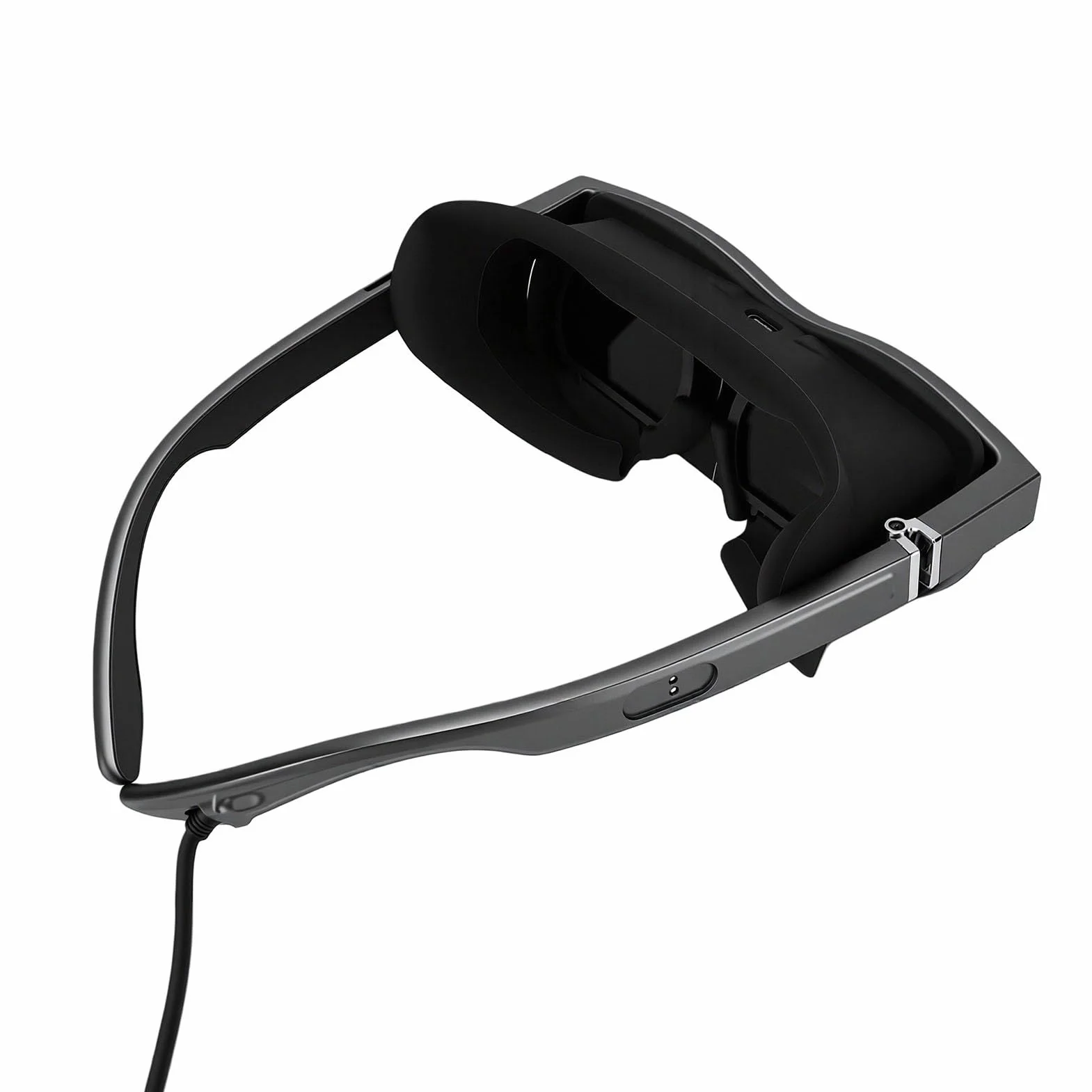 Okulary VR, Okulary 3D do Wirtualnej Rzeczywistości ze Słuchawkami do Oglądania Gier Filmowych, Pole Widzenia 70 Stopni, Wciągające Wrażenia Wizualne Wideo VR
