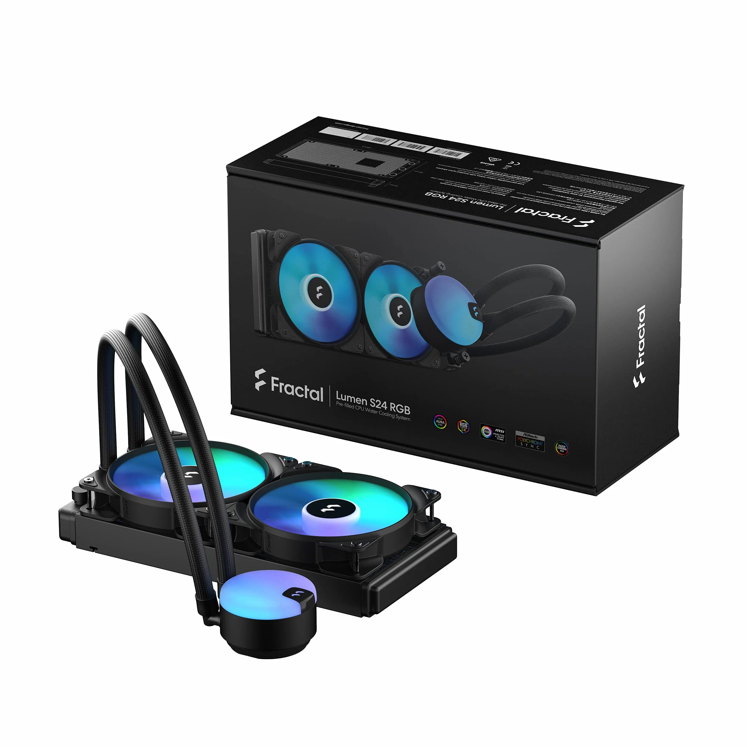 Fractal Design Lumen S24 RGB Aspect 12 RGB x2 AIO CPU Chłodnica cieczy/wody