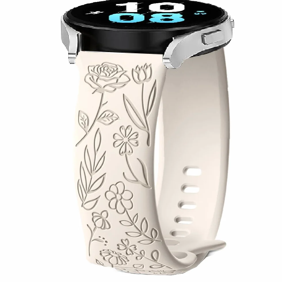 Pasek silikonowy do Garmin Vivoactive 4S Venu 2S 3S 18 mm