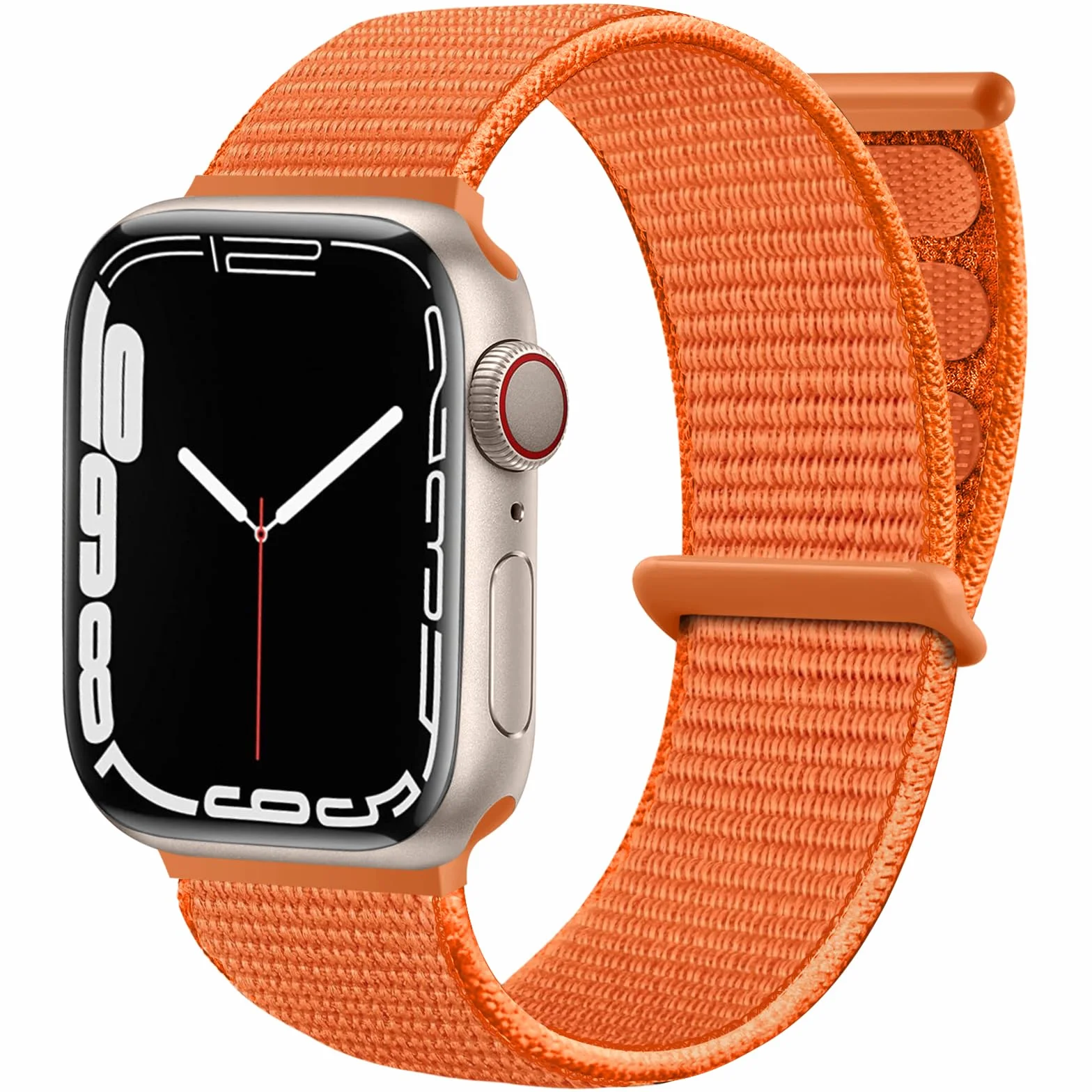 Nylonowy pasek kompatybilny z Apple Watch 44 mm 45 mm 49 mm, iWatch Series 9 8 7 6 5 4 3 2 SE