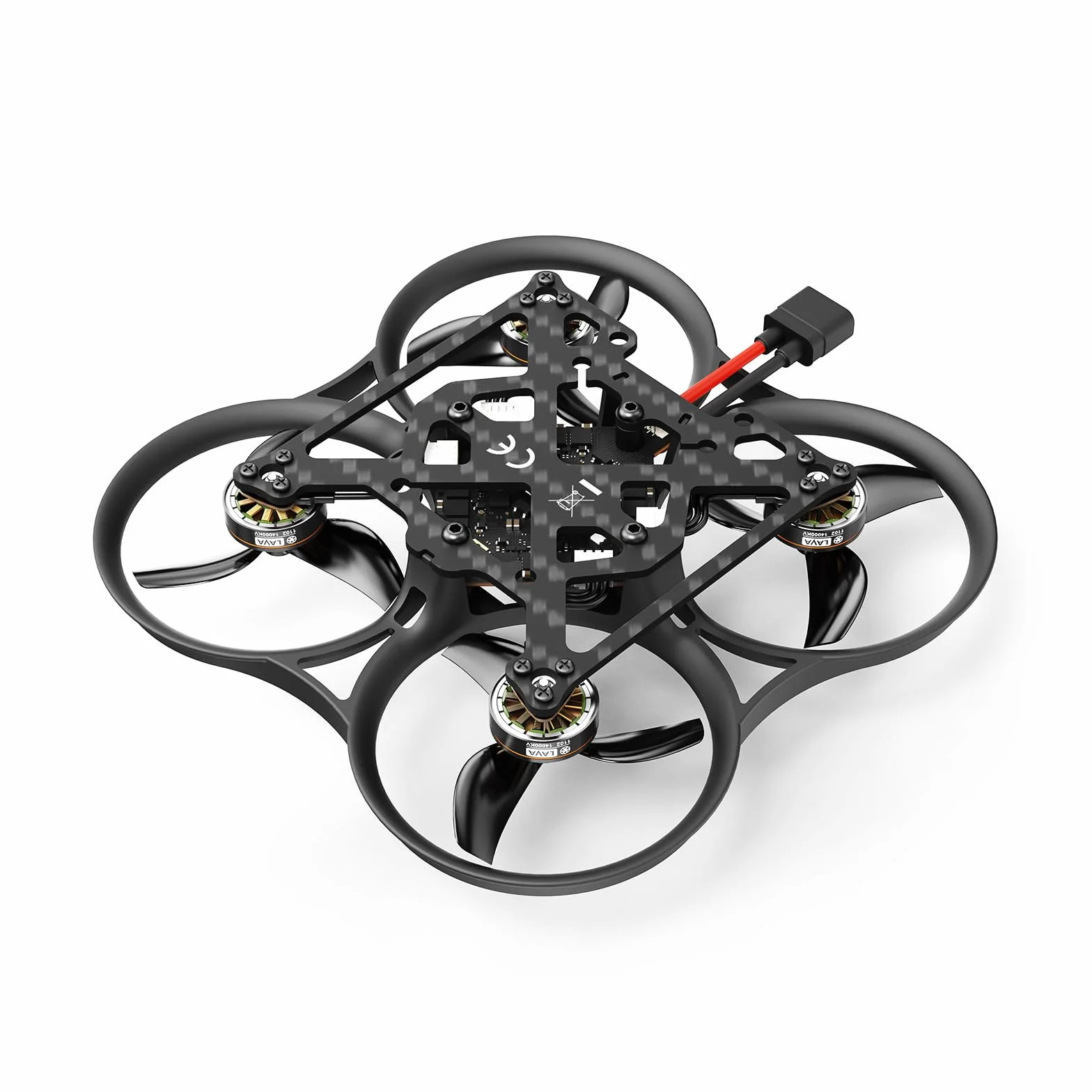 BETAFPV Pavo Pico II 2S Cinewhoop with HD VTX Bracket II for O4/O4 Pro | 6.5min Flight Time, Compatible with F4 2S 20A AIO FC, 1102 14000KV Motor, for Cruising Indoors Outdoors - PNP ELRS