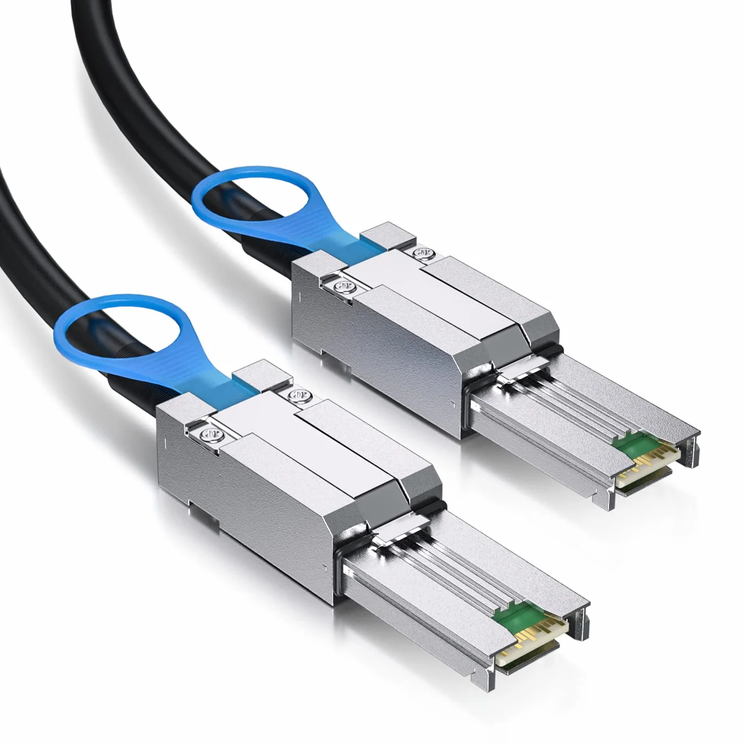 ipolex Mini SAS 26-pinowy kabel zewnętrzny SFF-8088 do Mini SAS 26-pinowy SFF-8088, 0,5 metra (1,65 stopy)