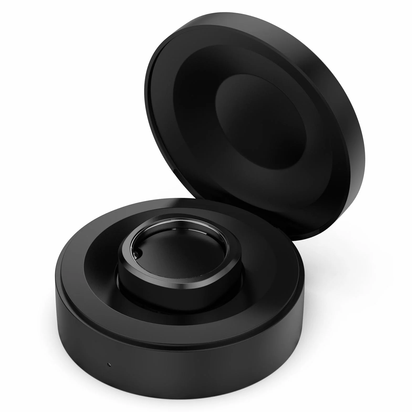 RingConn Gen1 Smart Ring Box, Przenośna Obudowa ładowania 590MAH z Kablem Typu C, Wygodny Wskaźnik, Nadprądowy Osłona Napięcia do Podróży, Domu, Lotów (6-7#)