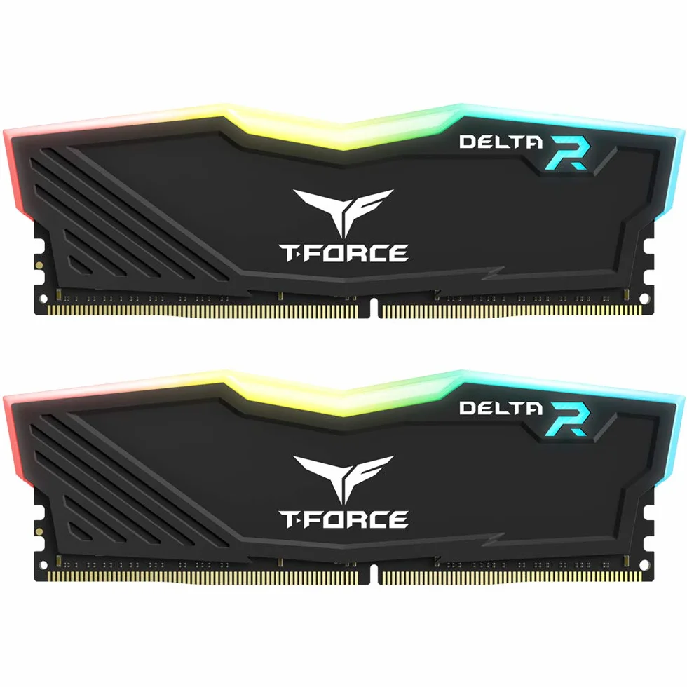 memory D4 3200 16GB C16 Team Delta RGB czarny K2