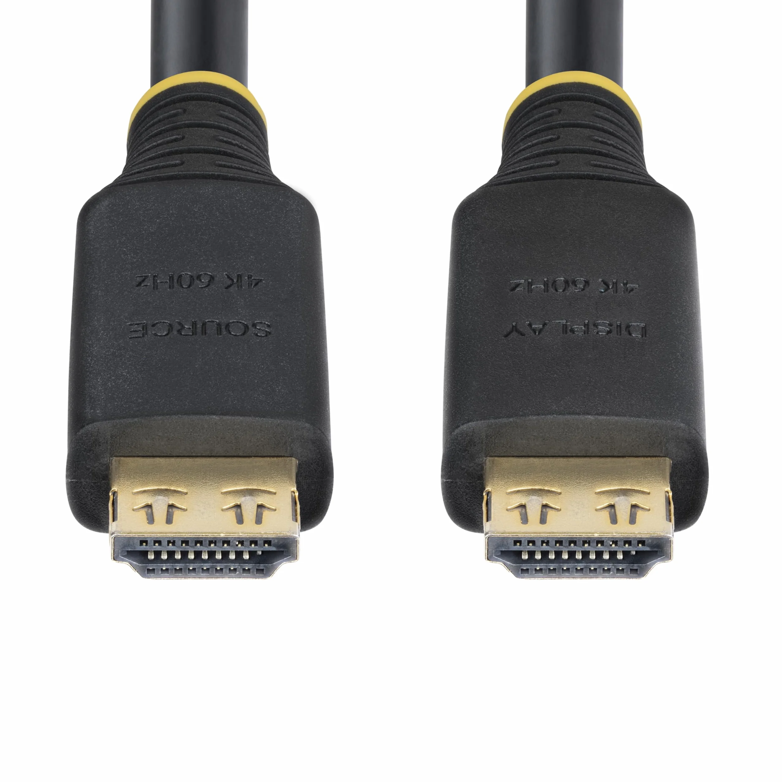 StarTech. com Aktywny kabel HDMI o wysokiej prędkości 10 m ze złączami chwytającymi, 4K 60Hz/1440p 144Hz, 18 Gb/s, przewód HDMI UHD, kurtka TPE