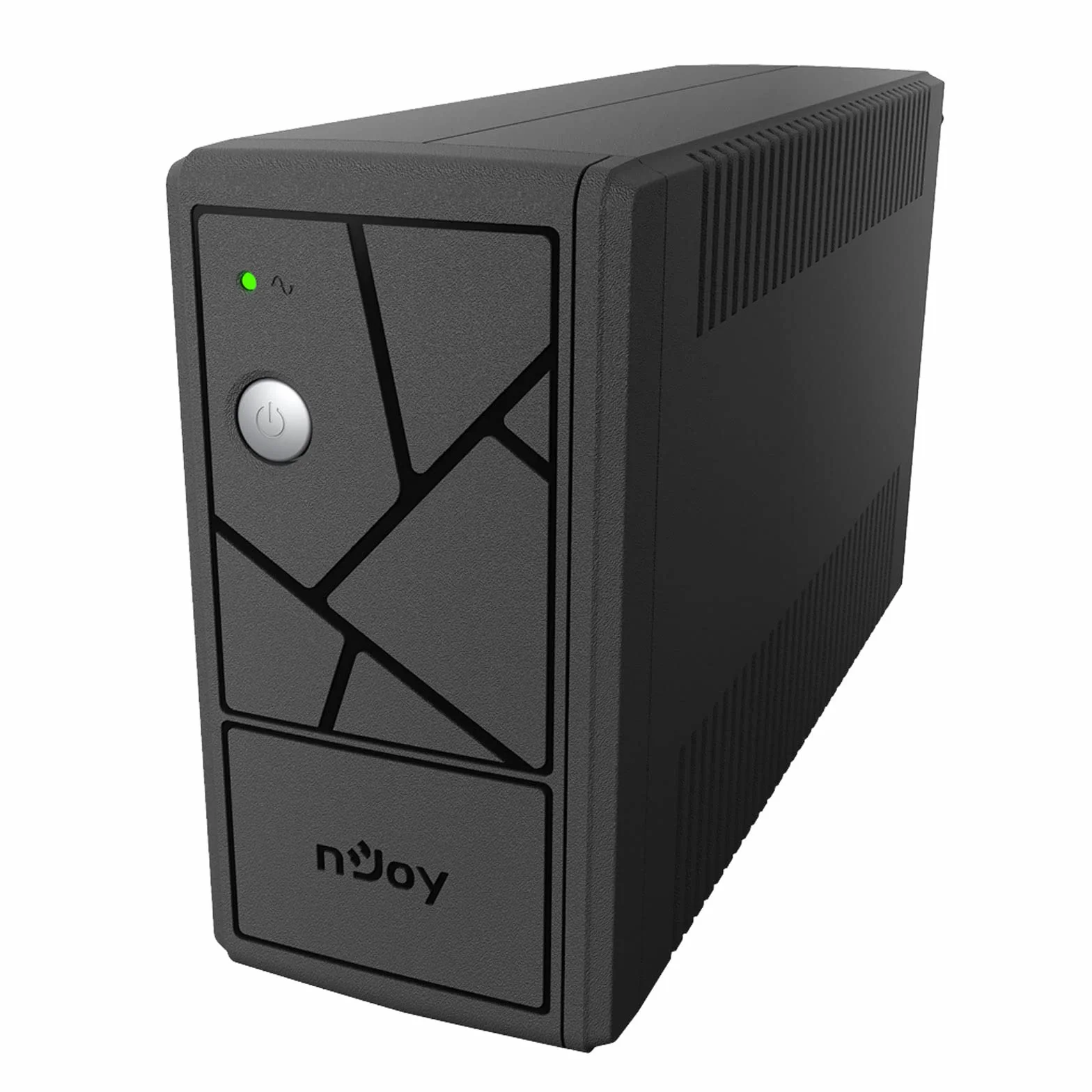 nJoy Keen 600VA Grupa ciągłości 360 W, technologia linii interaktywnej, symulowana fala sinusoidalna, AVR, USB, 2 wyjścia Shuko, Rj11 RJ45 In/Out, oprogramowanie do zarządzania UPS, 1 bateria