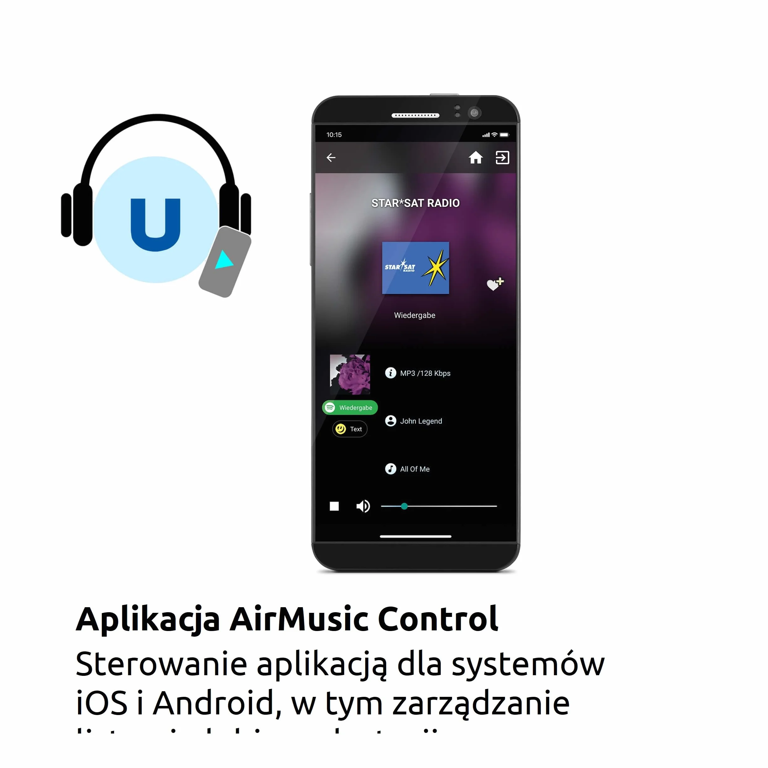 TechniSat STERNRADIO IR 2 - kompaktowe radio internetowe (WiFi, wymienny akumulator, programowalne przyciski, stacje do snu, budzik, timer uśpienia, drzemka, AUX, sterowanie aplikacją) białe