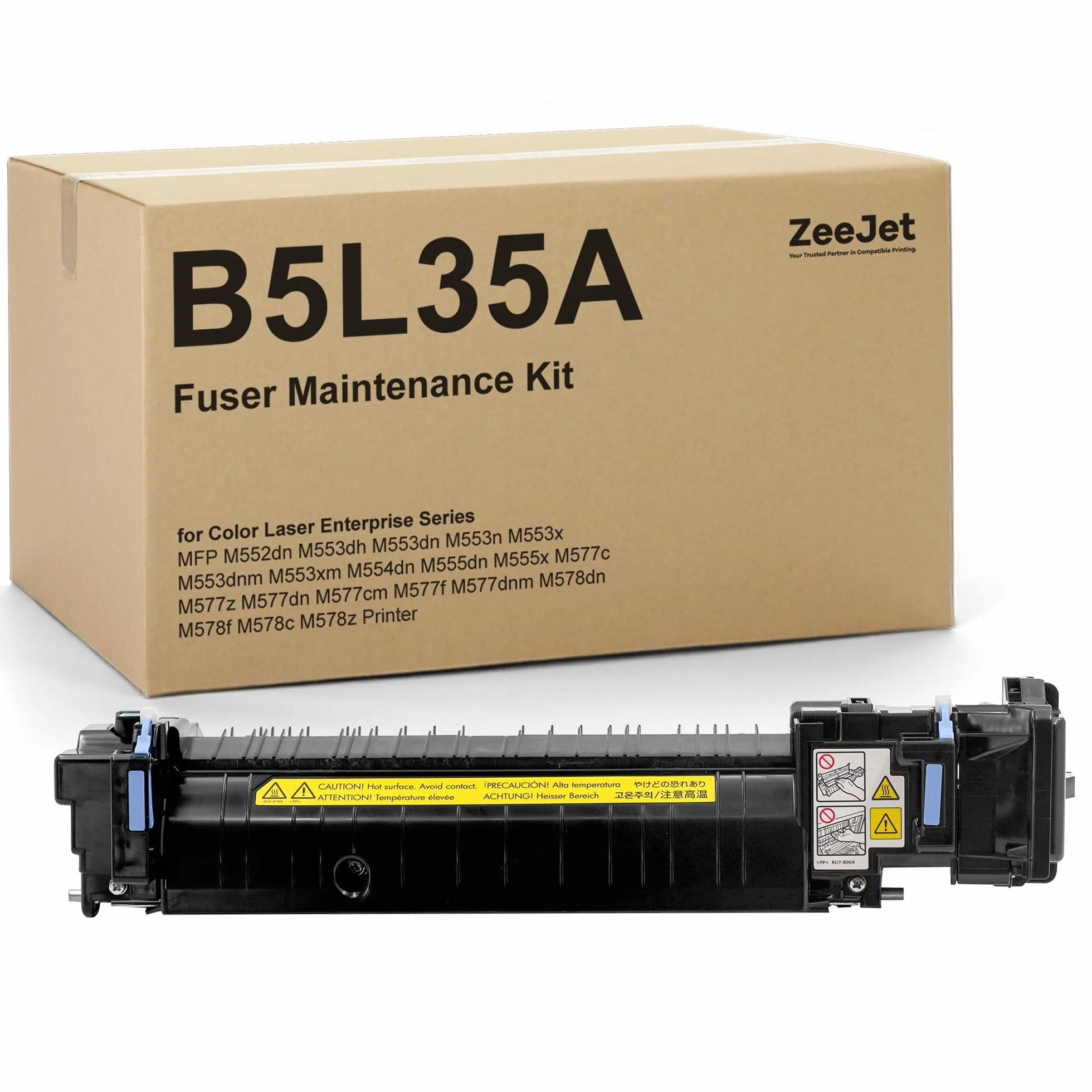 B5L35A Zestaw konserwacyjny nagrzewnicy B5L35-67901 B5L35-67902 RM2-0011 zamiennik zestawu utrwalacza do HP Color MFP M552 M553 M554 M555 M577 M578 Jednostka utrwalająca do drukarki - 110 V