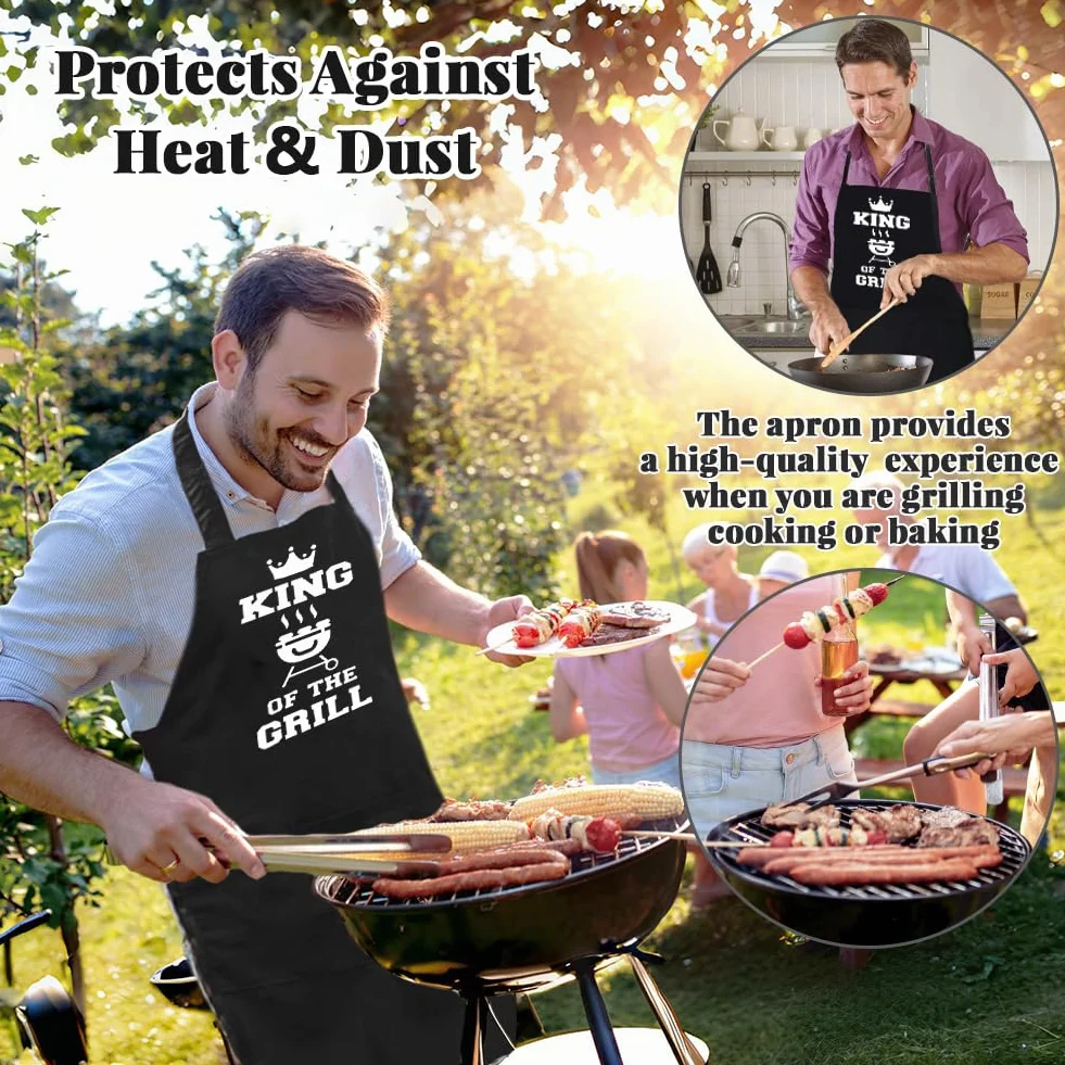 flintronic Prezent fartuch do grillowania dla mężczyzn