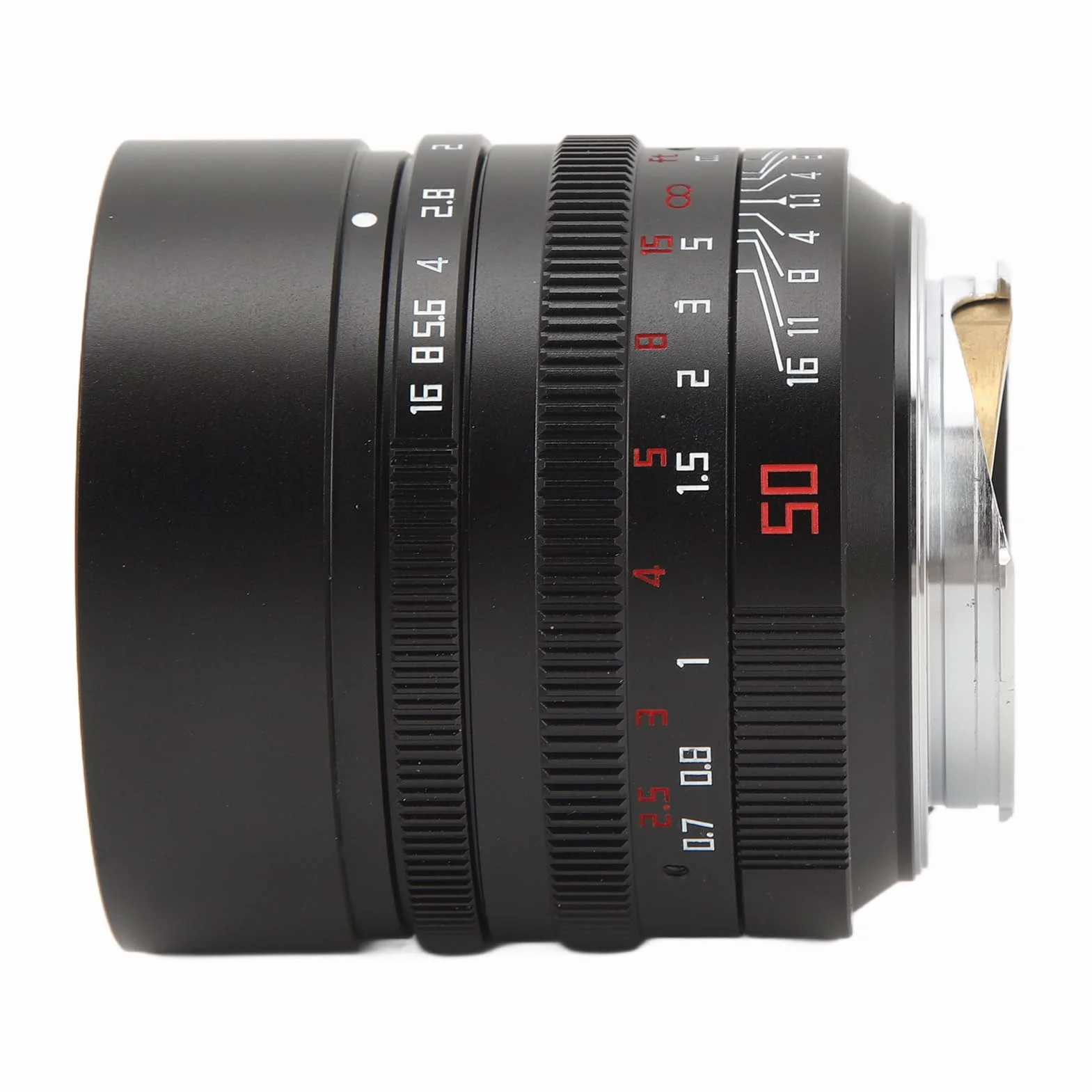 Obiektyw Stałoogniskowy 50mm F1.1 z dużą przysłoną Pełna Klatka Automatyczne Ręczne Ustawianie Ostrości Standardowy Obiektyw Portretowy do Aparatu M M240 M3 M6 M7 M8 M9 M9p M10