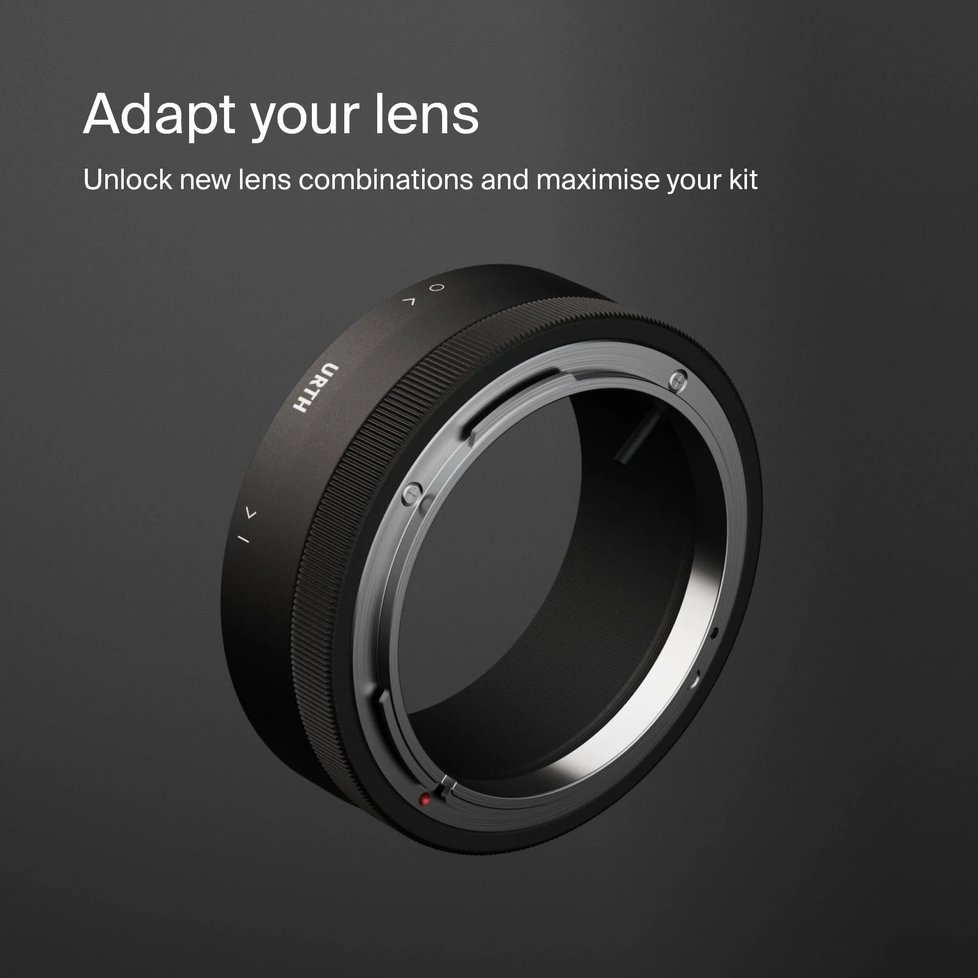 Urth Adapter Mocowania Obiektywu: Kompatybilny z Obiektywem Canon FD do Korpusu Canon R