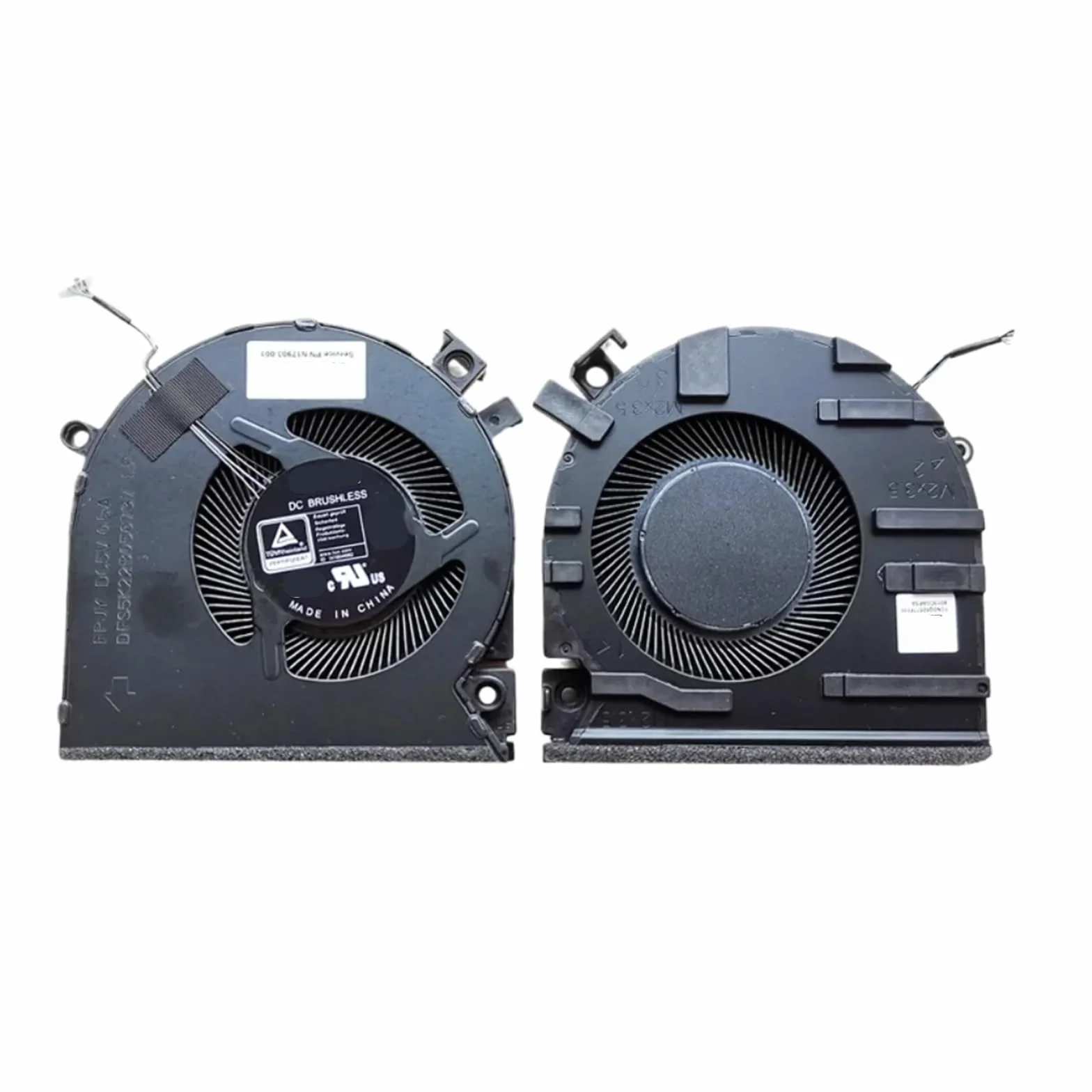 Zapasowy wentylator chłodzący procesor kompatybilny z Victus 15-FA FB 15-fa0031dx 15-fb0028nr Laptop do gier N13304-001 DFS5K22B056737(Two fan)