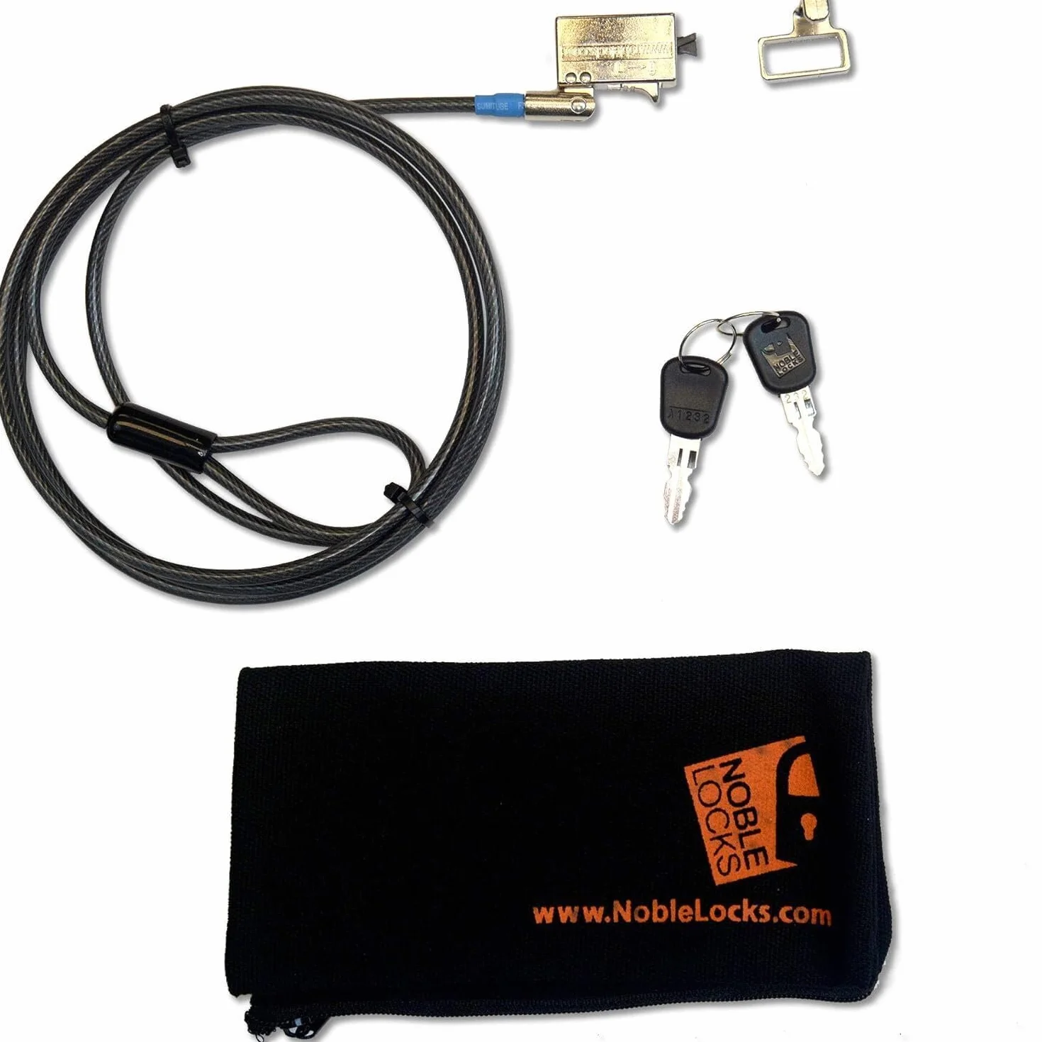 Noble Locks TZ08T Zamek klinowy z płaskim kluczem