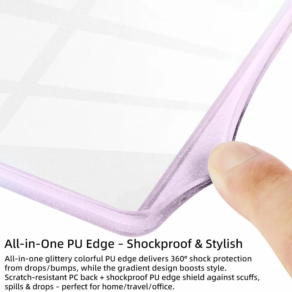 Przezroczyste etui na 17.8 cm Kobo Libra Color 5,141.0 i 17.8 cm Kobo Libra 2 2021 - krystalicznie przezroczysta miękka elastyczna osłona TPU, odporna na żółknięcie i smukła powłoka ochronna