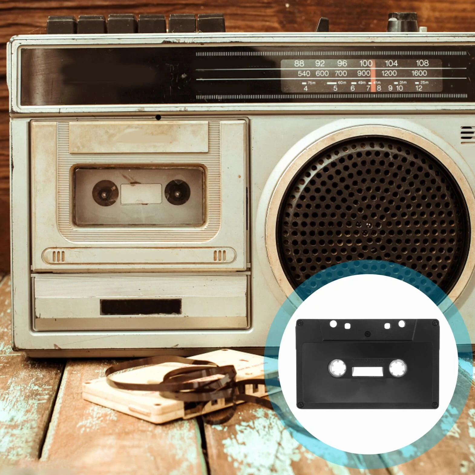Zerodeko Kaseta Magnetofonowa Puste Kasety Magnetofonowe Do Dekoracji Retro Wall Art 4 Szt Dekoracja Ścienna