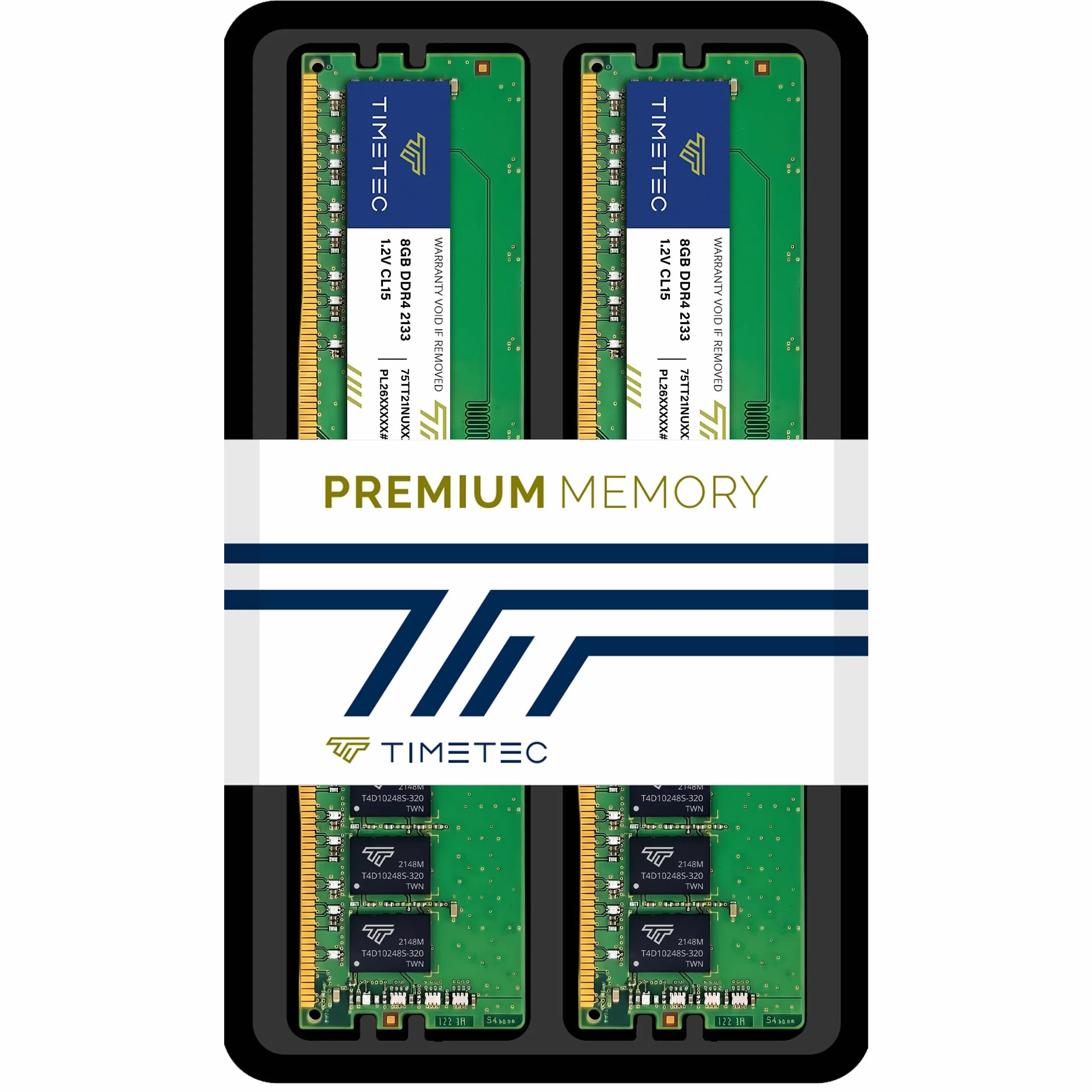 Timetec 16GB (2x8GB) DDR4 2133MHz PC4-17000 Non-ECC, niebuforowany 1.2V CL15 1Rx8 Pojedynczy Rang 288-pinowy UDIMM Komputer stacjonarny Pamięć RAM Moduł aktualizacji (16GB ZESTAW (2x8GB)