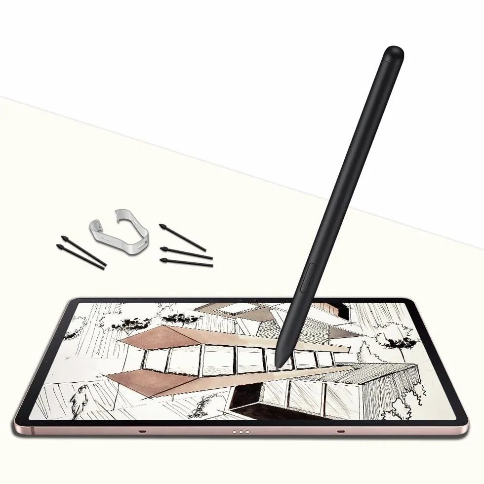 5 szt. wymienne końcówki do Samsung Galaxy Tab S10 Plus / S10+ Plus / S10 Ultra S Pen, wymienne końcówki do Samsung S Pen (5 szt. czarne)