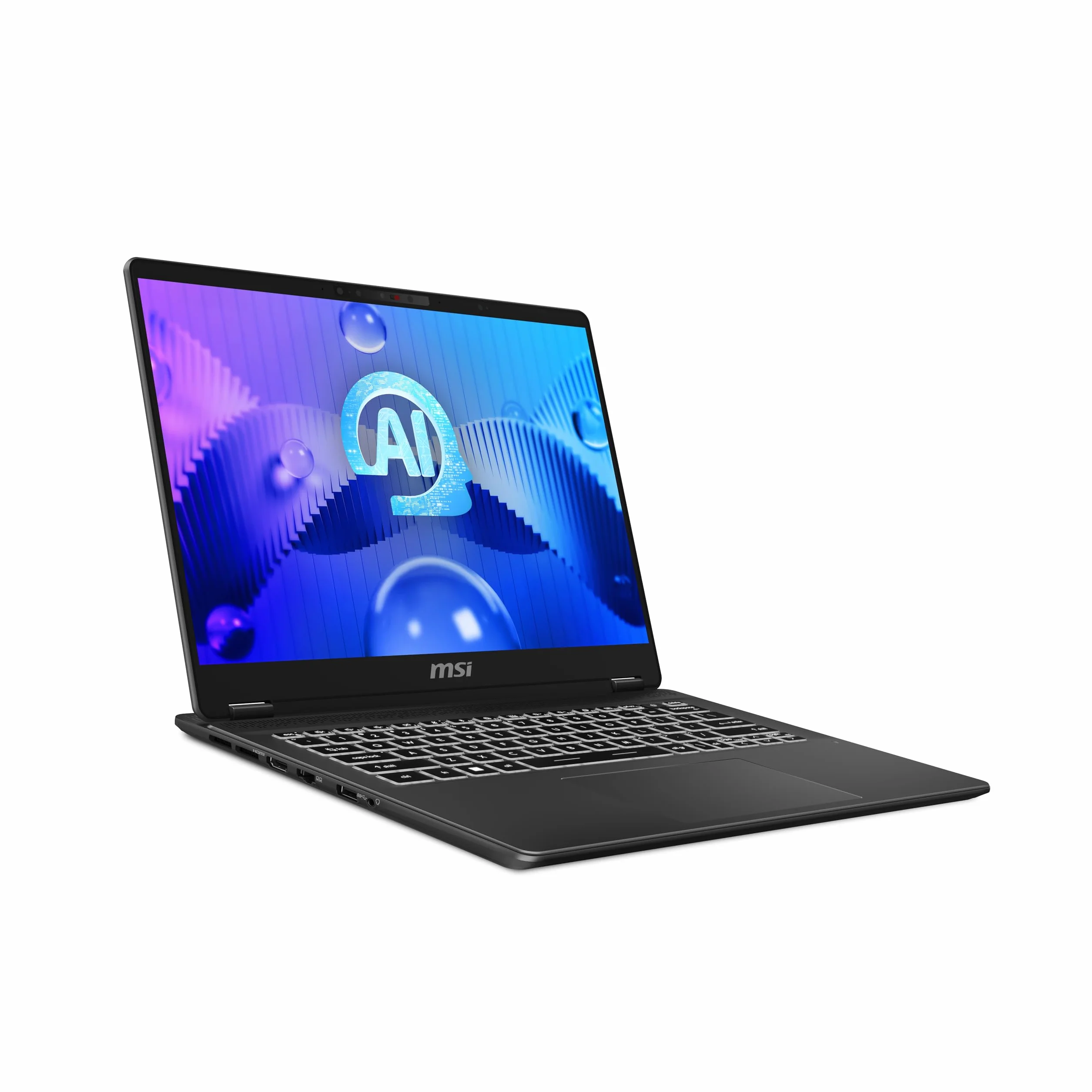 MSI Prestige 14 AI Studio C1UDXG-060IT, notebook 14" FHD+ 144 Hz, Intel Core Ultra 7 155H, Nvidia RTX 3050, 6 GB GDDR6, 1 TB SSD PCIe4, 16 GB DDR5 5600 MHz, WiFi 7, Win 11 Home [Layo] WITA