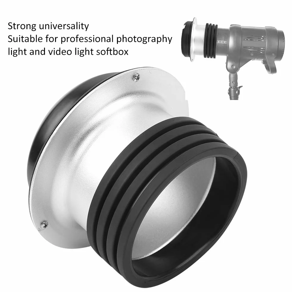 Pierścień adaptera Softbox, pierścień prędkości Bowens ze stopu, pierścień Profoto Speedring do pierścienia adaptera konwertera Bowens Mount do profesjonalnej fotografii softbox