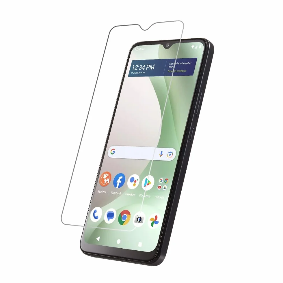 [3 sztuki] Ochraniacz ekranu ze szkła hartowanego kompatybilny z BLU View 5 [nie pasuje do BLU View 5 Pro] z przezroczystą przezroczystą ultracienką folią ochronną 9H HD