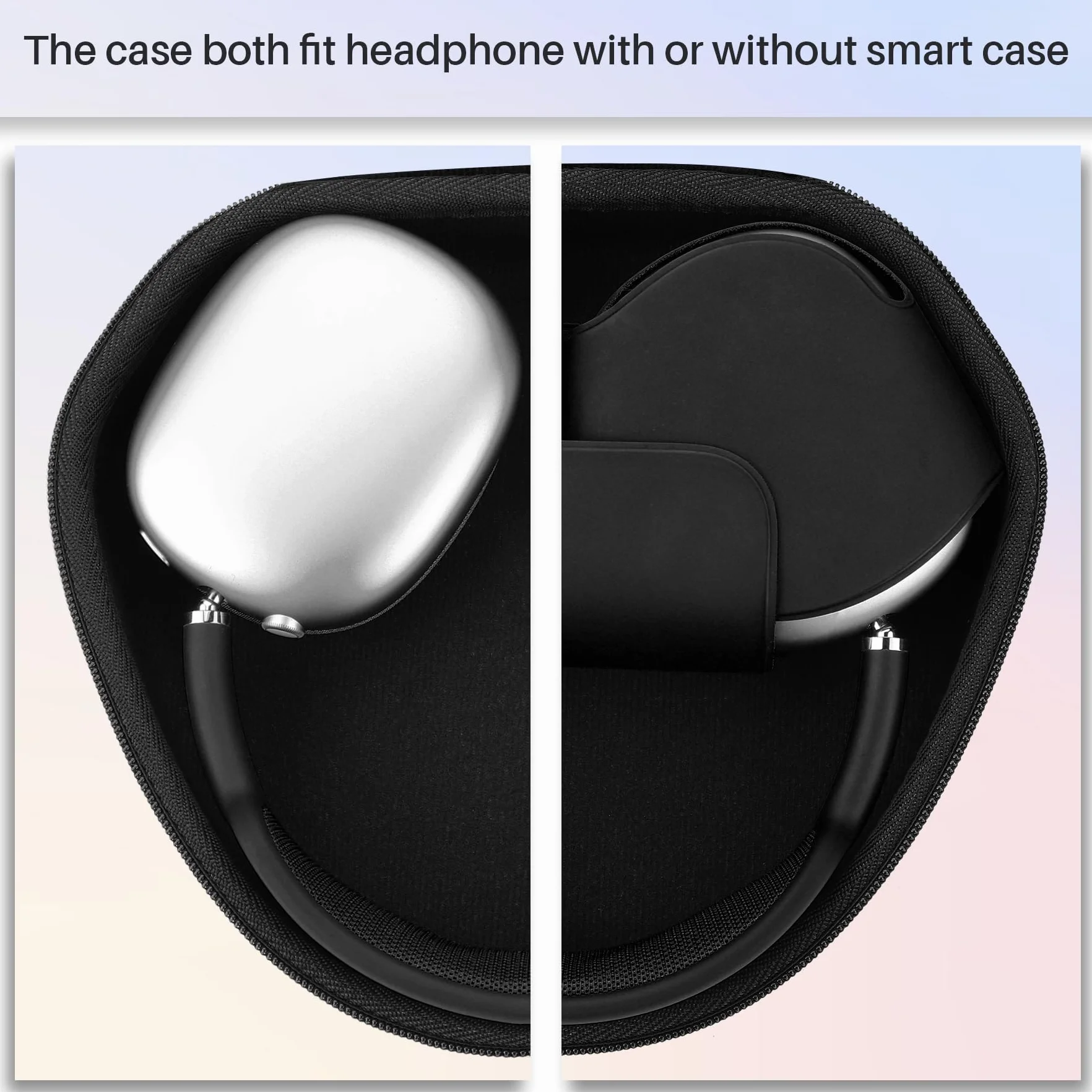 Lebakort Twarde etui etui do Apple AirPods Max Noise Cancelling słuchawki (czarne)