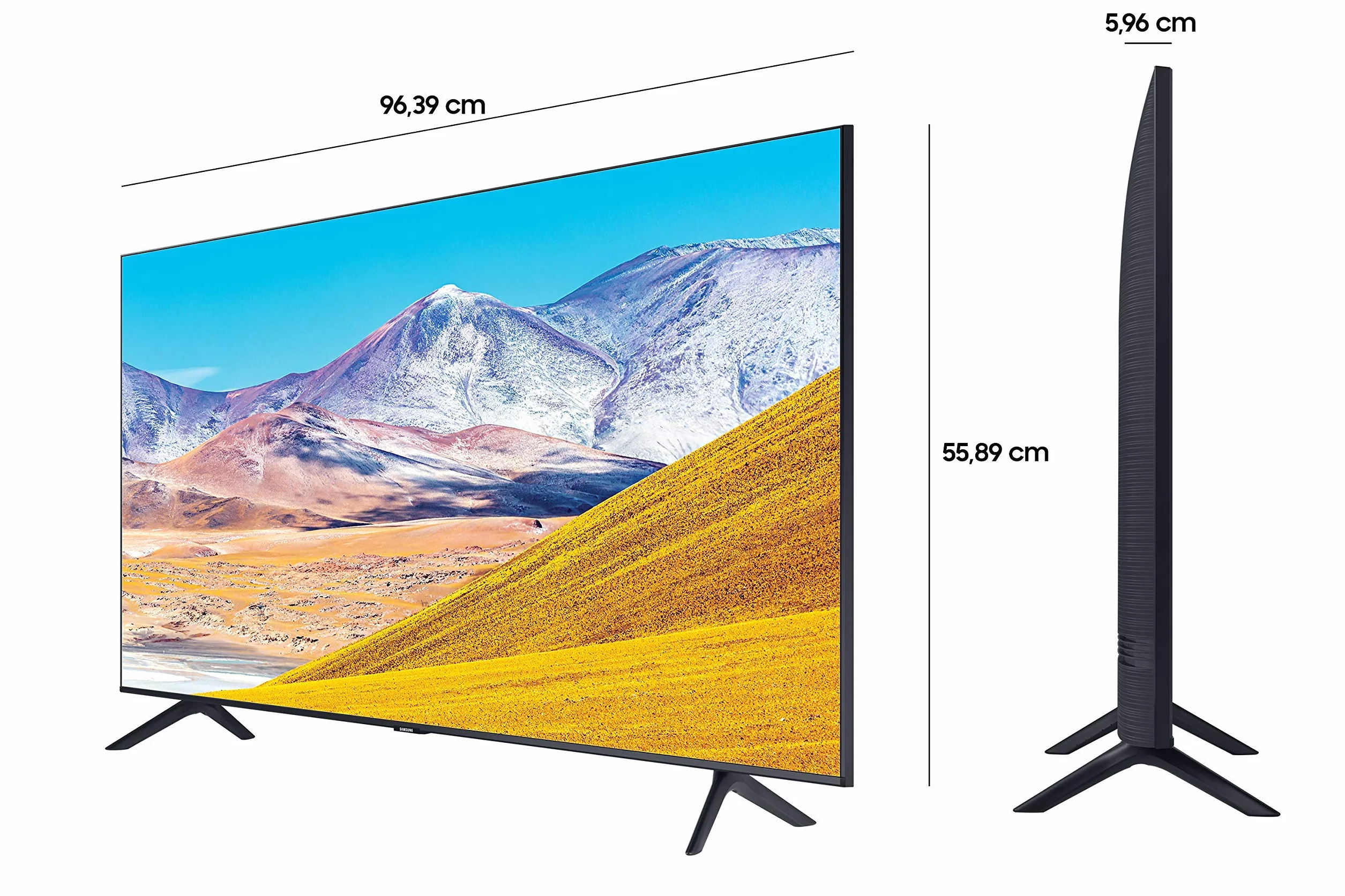 Samsung TU8079 50" Telewizor LED (Ultra HD, HDR10+, Triple Tuner, Smart TV)