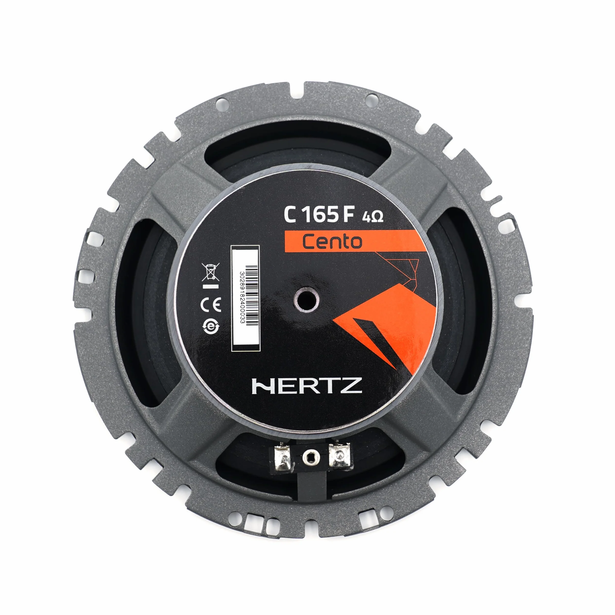 Hertz CK 165F – płaski system komponentowy 165 mm, 270 W, membrana niskoprofilowa do trudnych instalacji