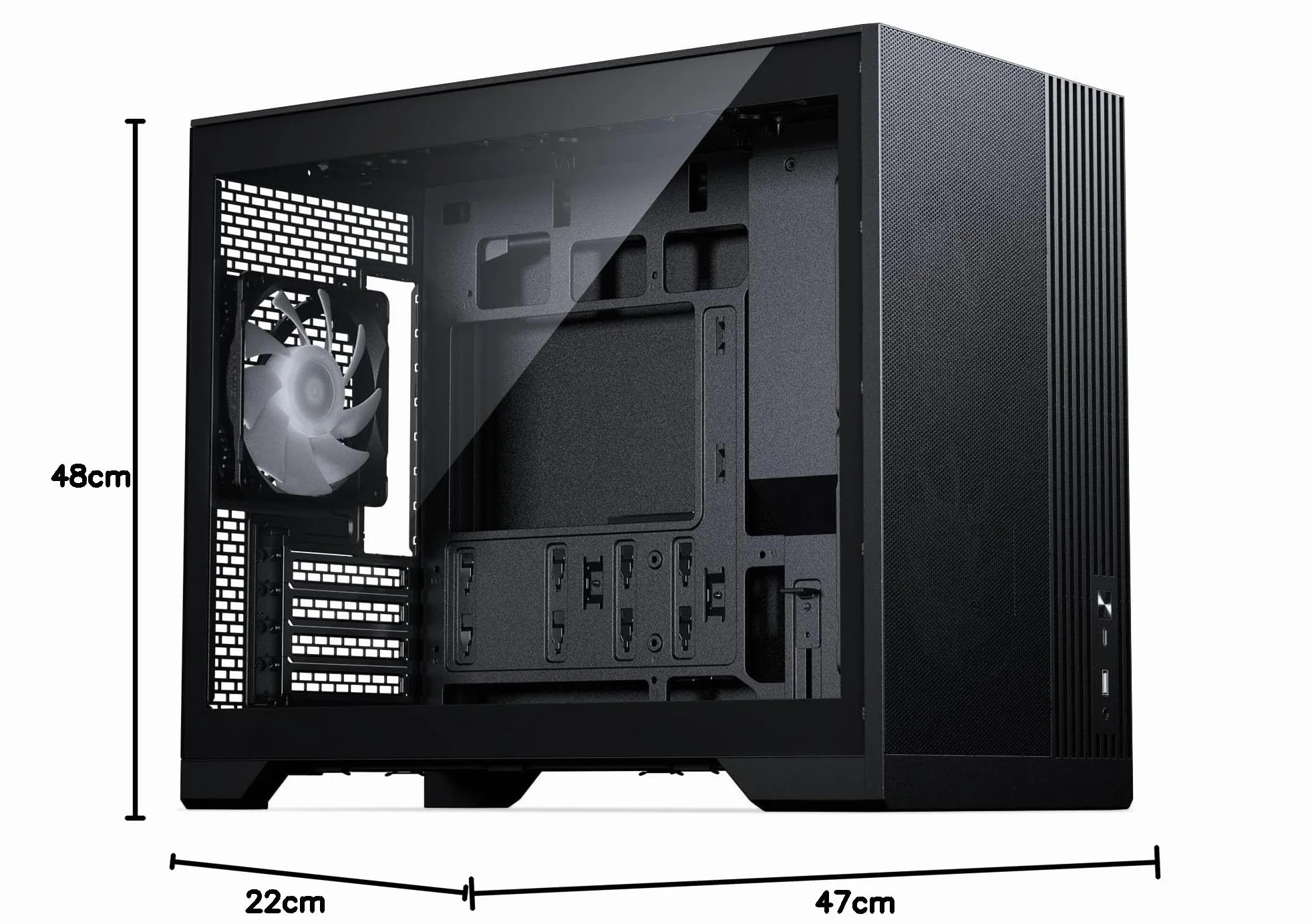 Phanteks XT M3 RGB Micro Tower Nero (PHANTEKS XT M3 Micro-ATX Case - Black)