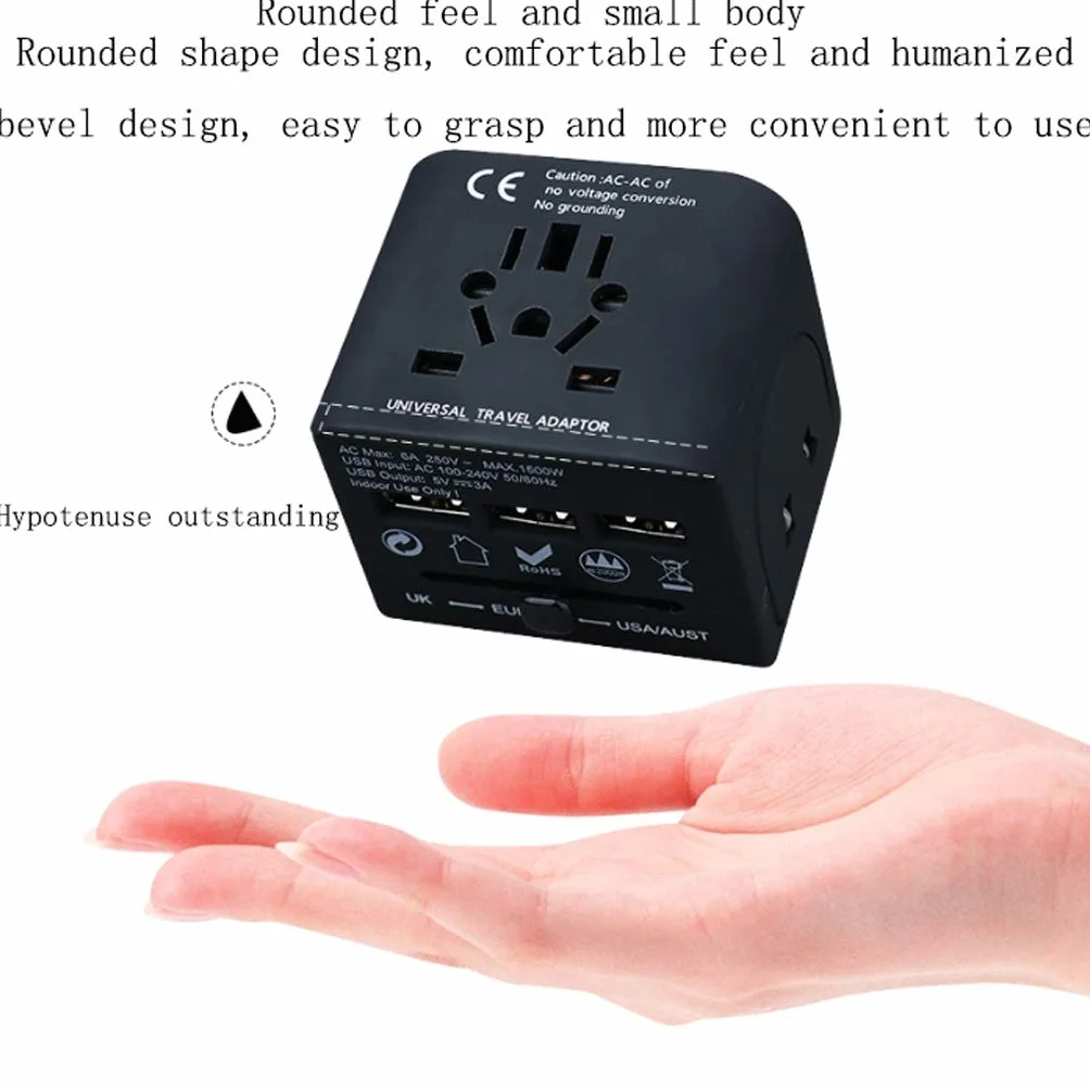 Przenośne podróże Międzynarodowy Gniazdo Konwersji ładowania, Worldwide Universal Adapter, Gniazdo Travel Travel Carger (Color : C)