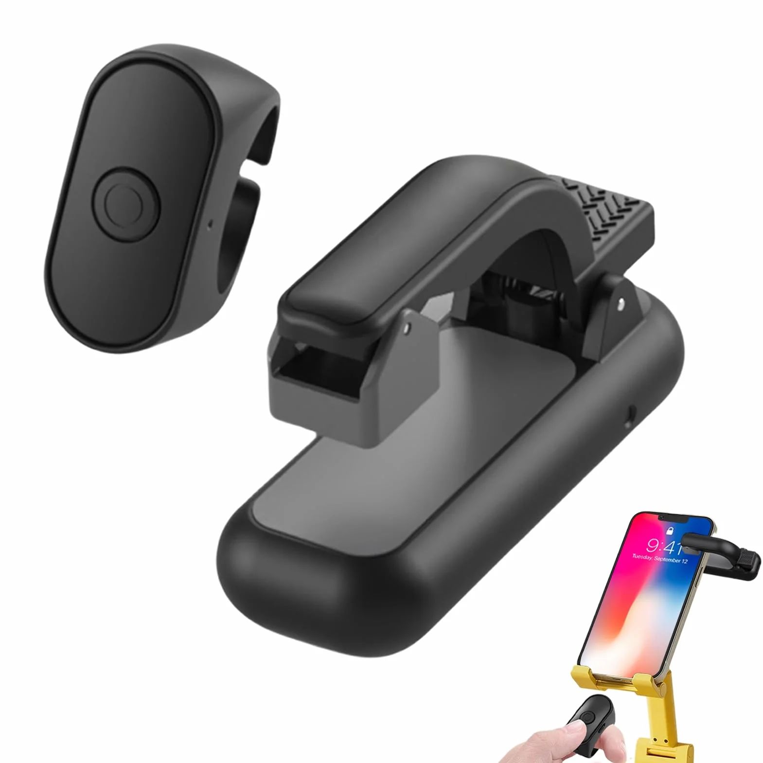E-book Page Turner, Portable Remote Control, Ergonomic Design Device, E-reader Accessory, Ideal for Wife, Son, Family, Boys, Daughter, Girls, Youth, Women, Teens, Husband, Reading Convenience