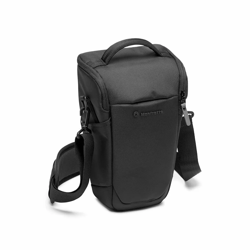 Manfrotto Advanced Holster L III, Camera Case, DSLR Bag with Lens, Camera Case with Tripod Mount and Rain Cover, Photography Accessories