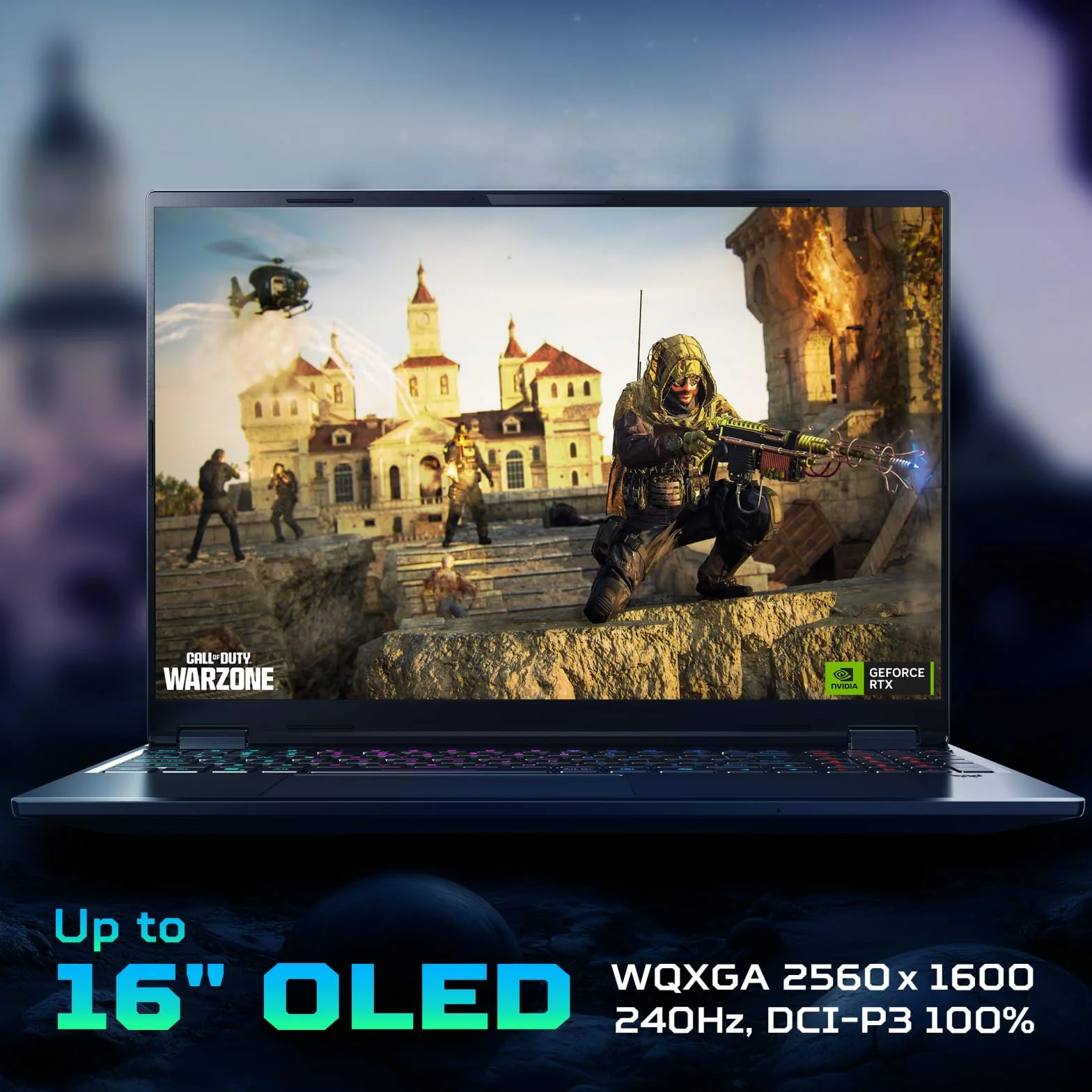 acer Predator Helios Neo 16S AI PHN16S-71-976U do gier do notebooków, NVIDIA GeForce RTX 5070 8 GB GDDR7, Intel Core Ultra 9 275HX, pamięć RAM 32 GB DDR5, 2 TB SSD, wyświetlacz 16" OLED 240 Hz DDS